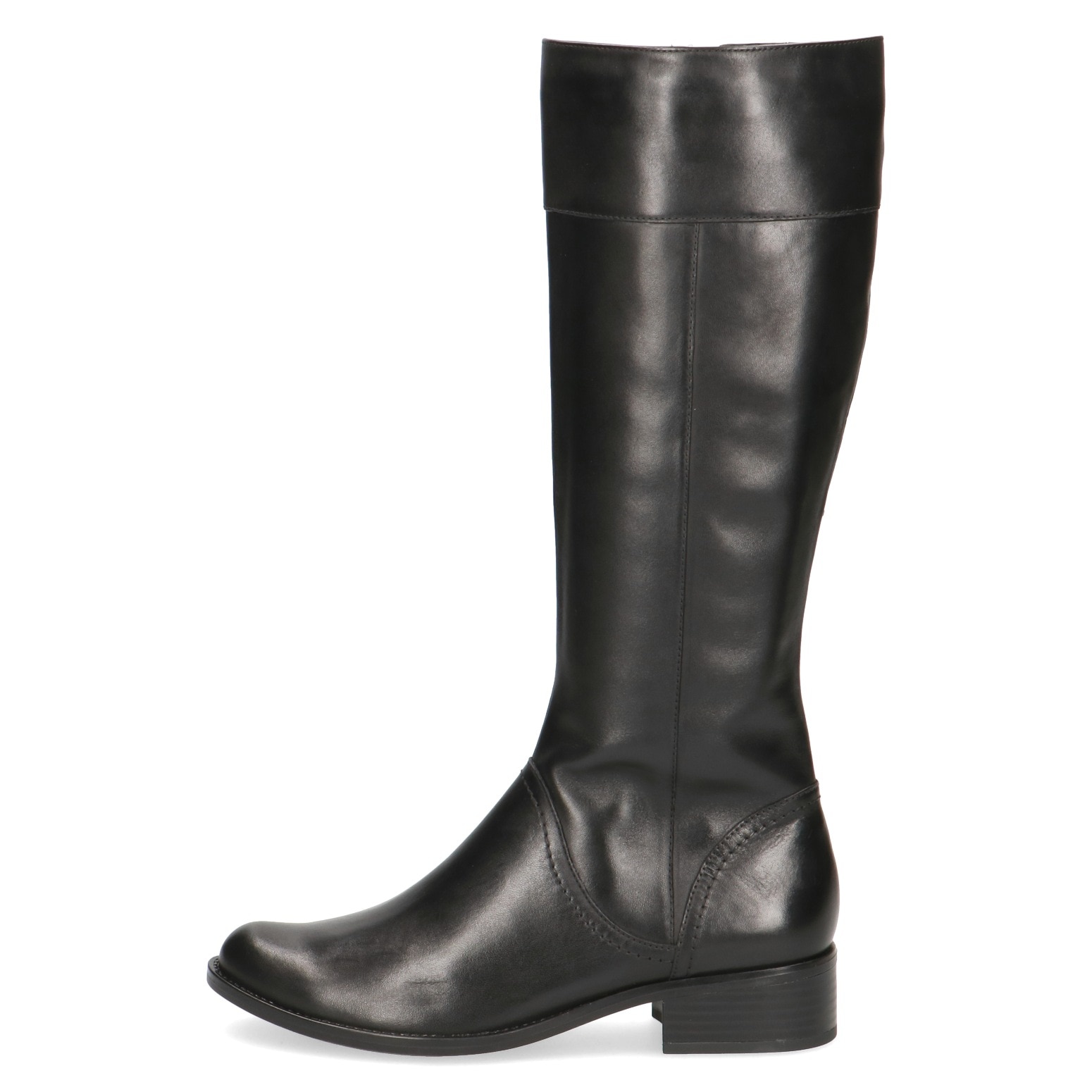 Caprice Stiefel, Blockabsatz, Langschaft-Stiefel in Reiteroptik