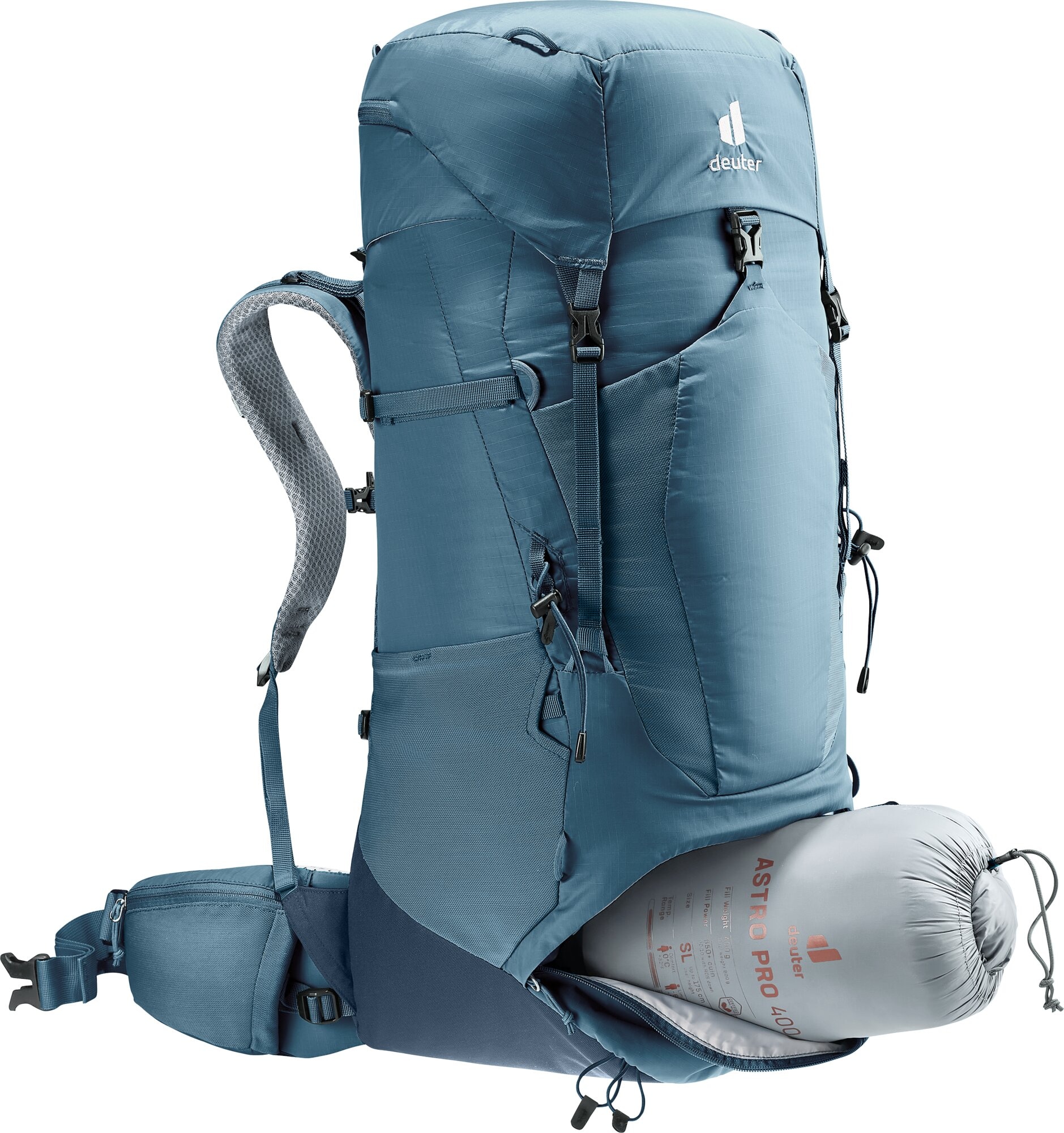 deuter Sac à dos de trekking »Aircontact Lite 50 + 10« avec un volume de 60 litres, en polyamide et polyester