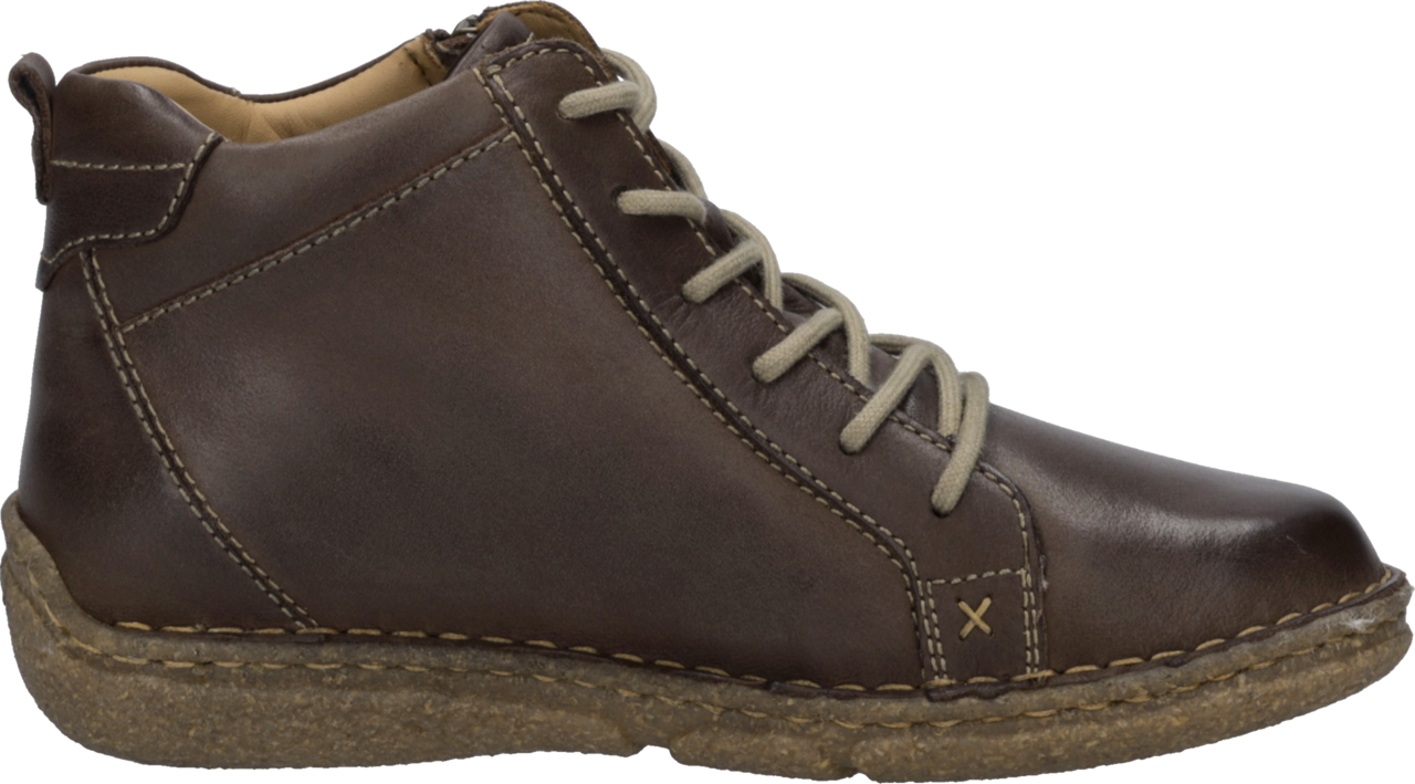 Josef Seibel Schnürboots »Neele 71«  Schnürstiefelette mit praktischem Aussenreissverschluss, Weite G (=weit)