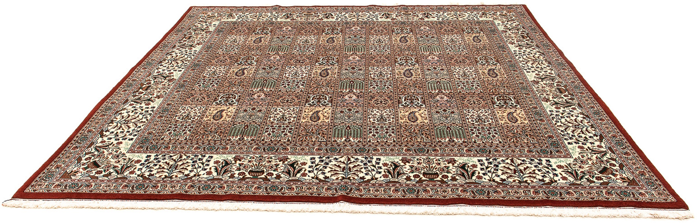 Image of morgenland Orientteppich »Perser - Classic quadratisch - 250 x 249 cm - mehrfarbig«, quadratisch, 10 mm Höhe, Wohnzimmer, Handgeknüpft, Einzelstück mit Zertifikat bei Ackermann Versand Schweiz
