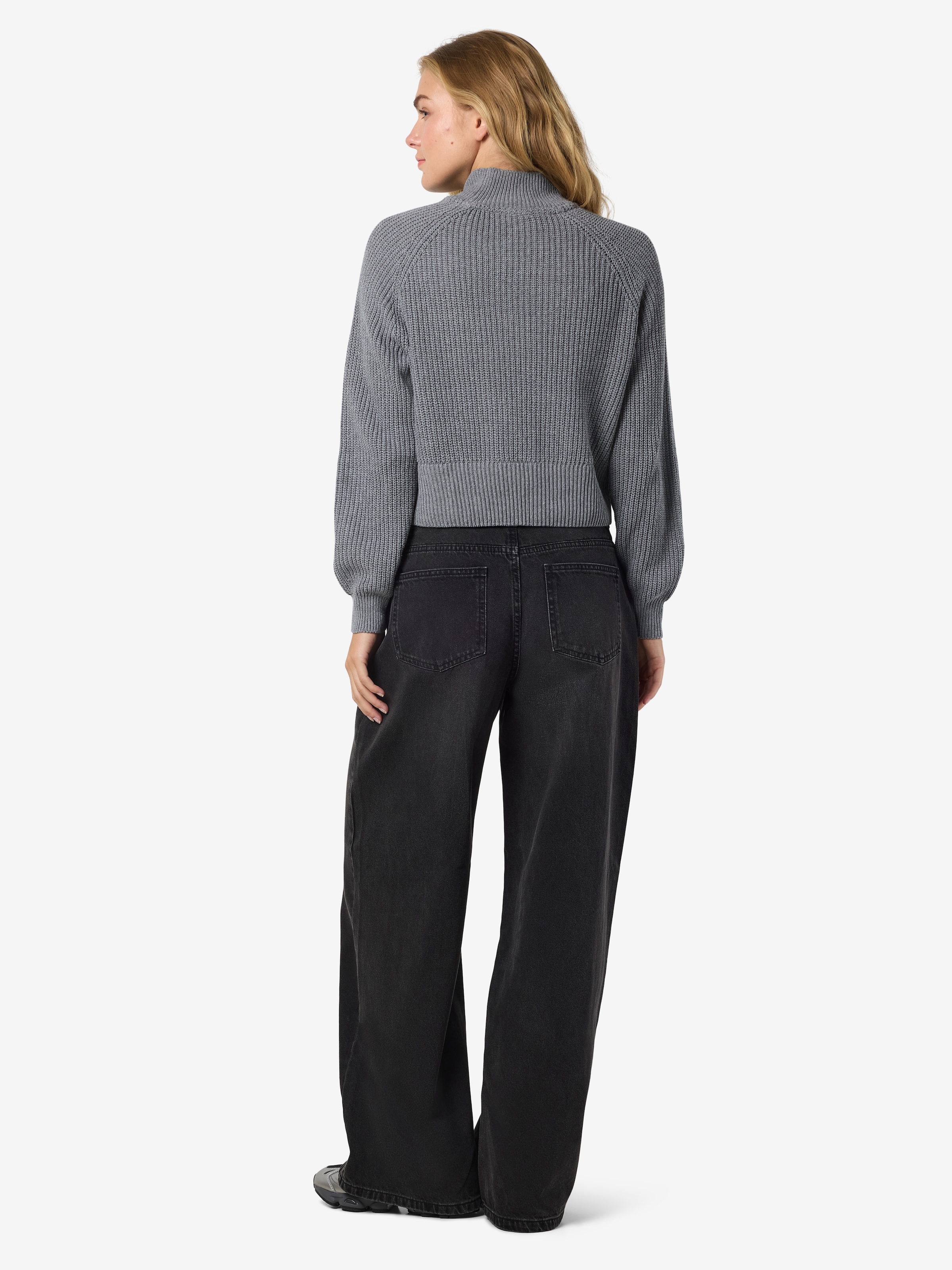 Noisy may Stehkragenpullover »NMDARA L/S HIGH NECK KNIT FWD NOOS«