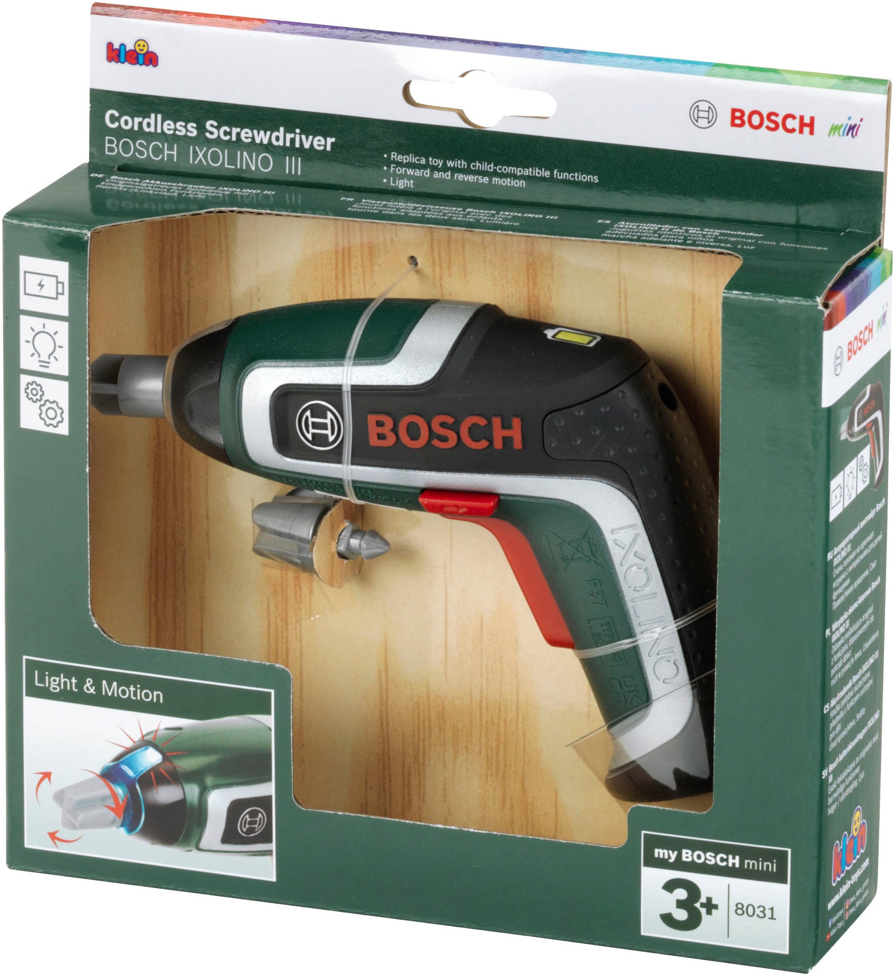 Klein Kinder-Akkuschrauber »Bosch, Ixolino 7« mit Licht und Sound