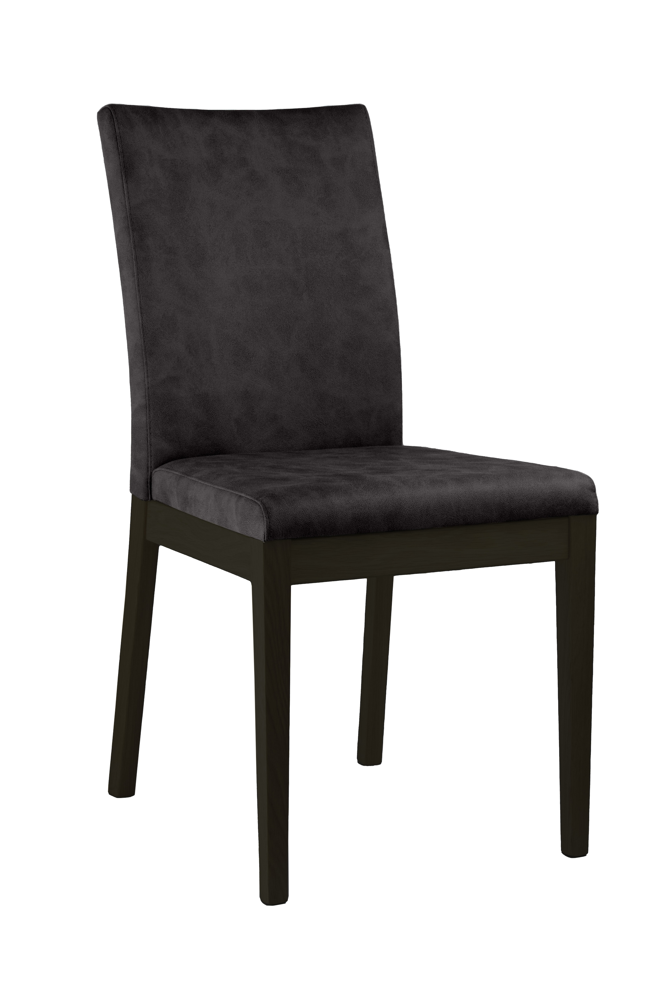 Home affaire 4-Fussstuhl »Dendres«, (Set), 2 St., Microfaser, Sitz und Ruecken gepolstert