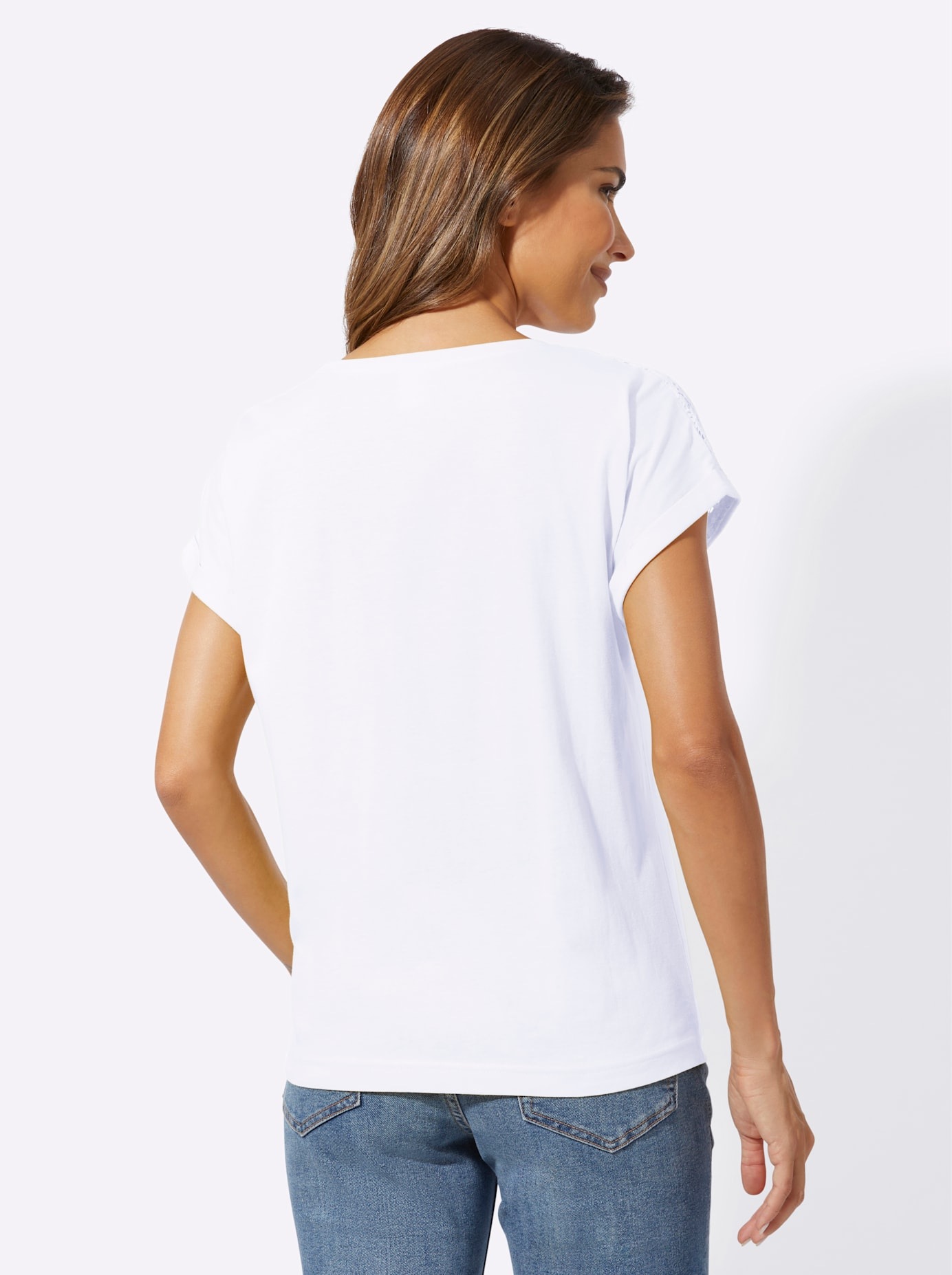 Classic Basics Shirt à col rond »Rundhals-Shirt« 1 cuis