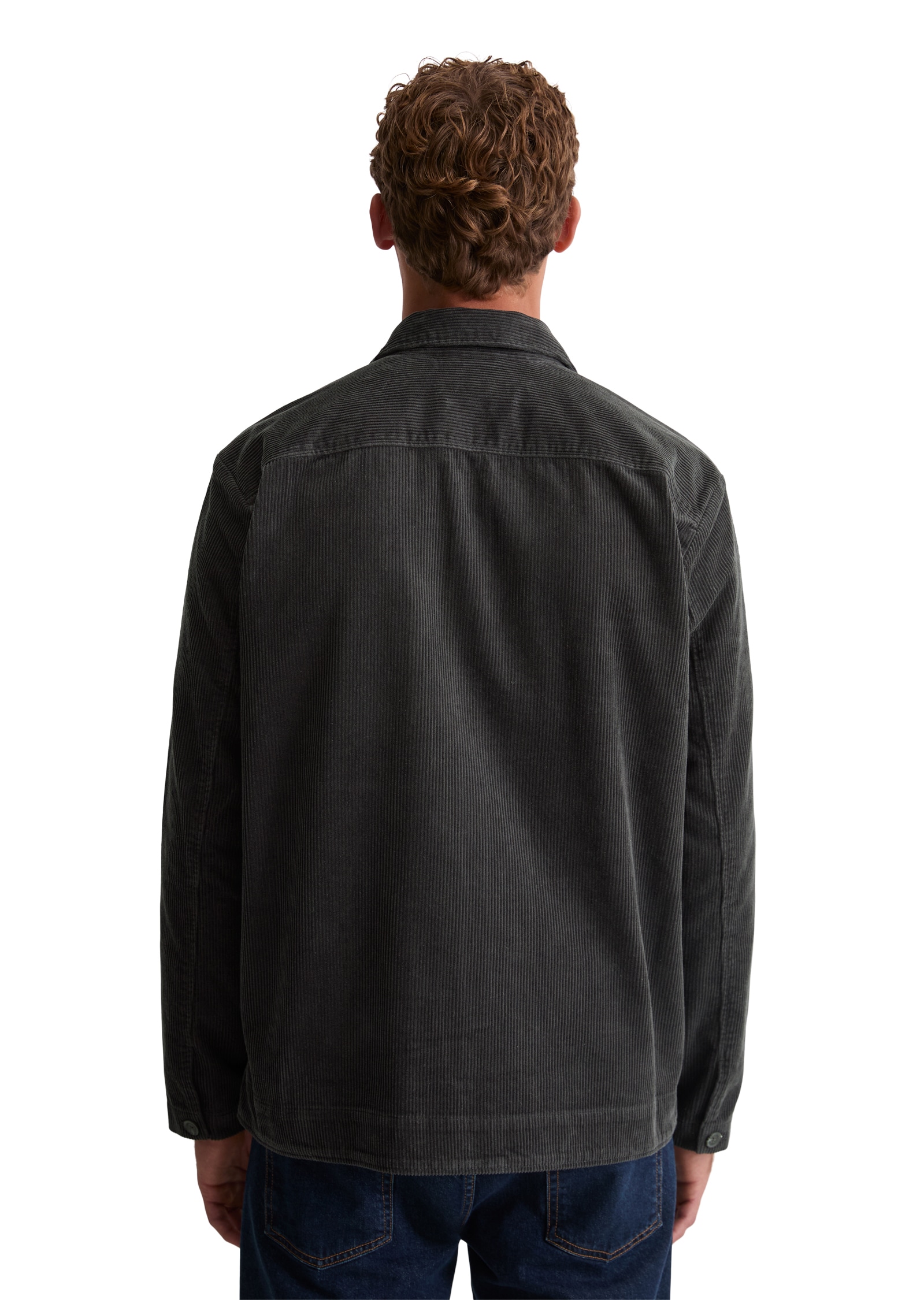 Marc O'Polo Hemdjacke, Reissverschluss, Brusttaschen, Lockerer Fit