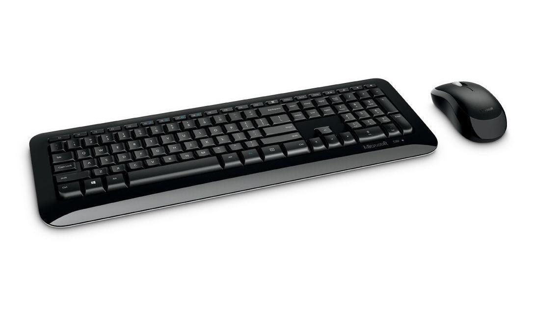 Microsoft Tastatur- und Maus-Set »850«, (Set, Tastatur-Maus-Set)