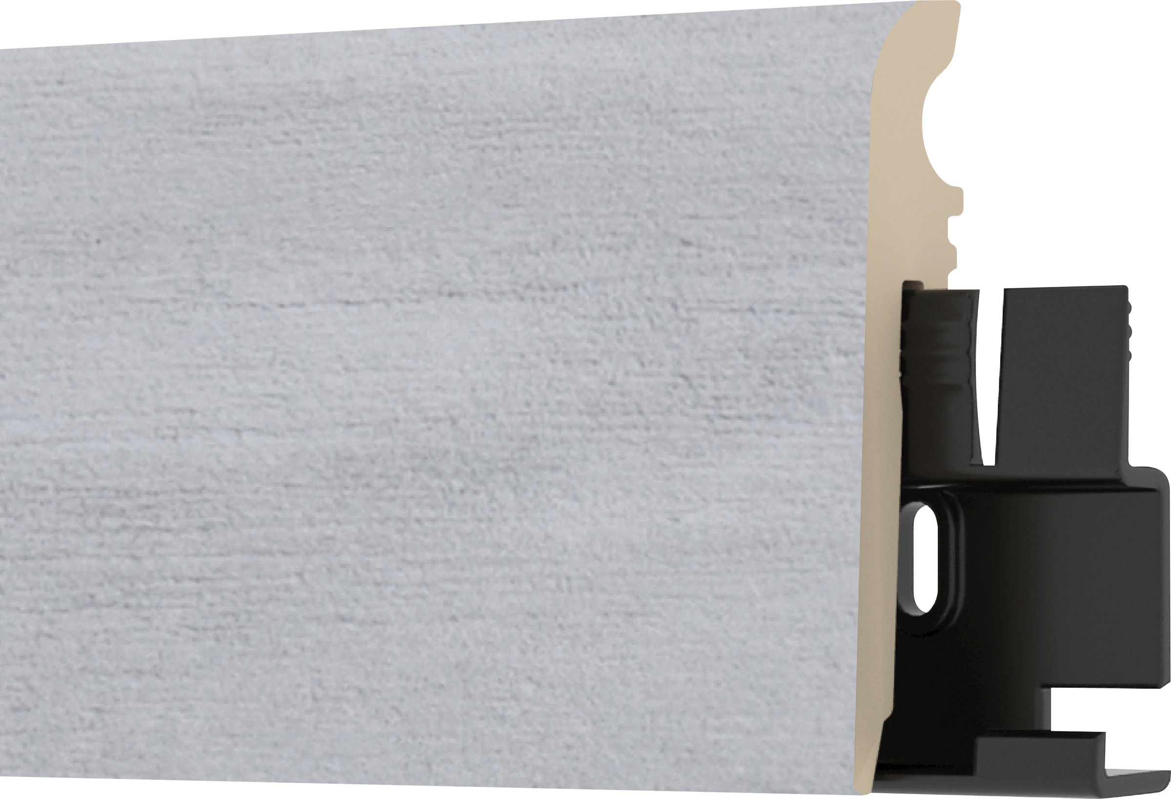 Image of Arbiton Sockelleiste »TORE 60 Soho«, (Set, 2 St., 2 Stück á 2,20m), Concrete, Hochwertige Designleiste für Vinyl bei Ackermann Versand Schweiz