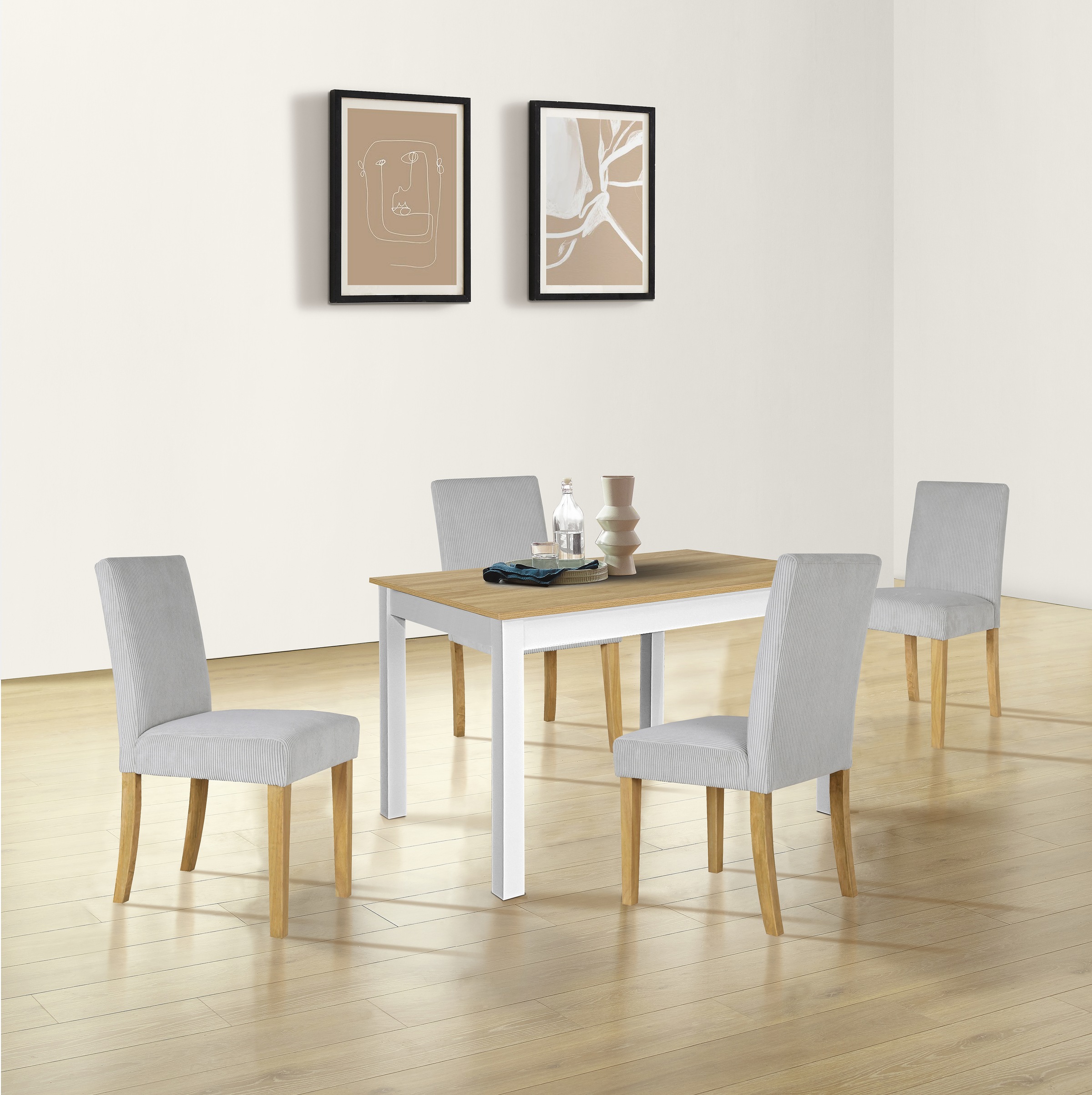 Image of GOODproduct Esstisch "Olst" im Landhaus Stil mit pflegeleichter Oberfläche, verschiedene Grössen