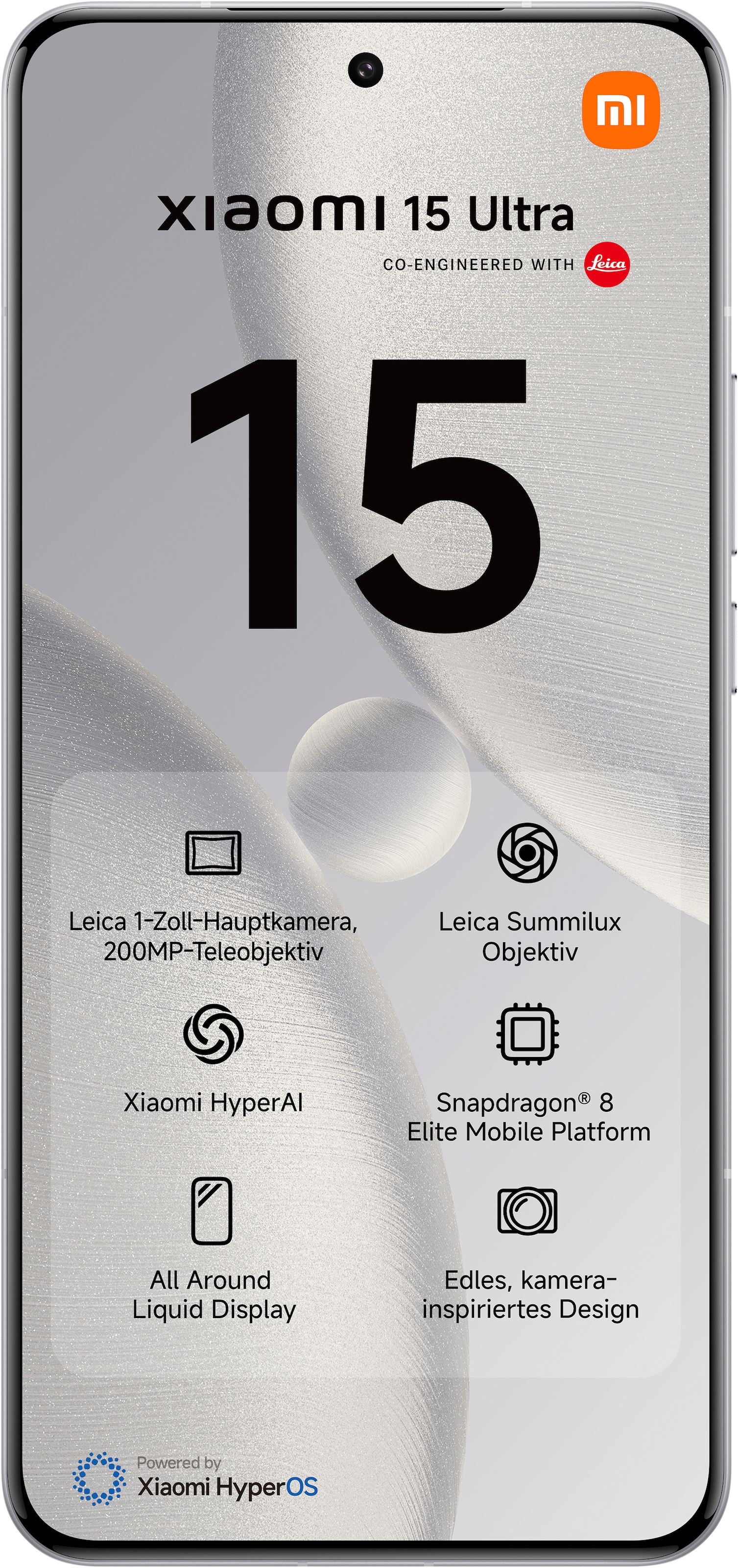 Xiaomi Smartphone »15 Ultra« blanc