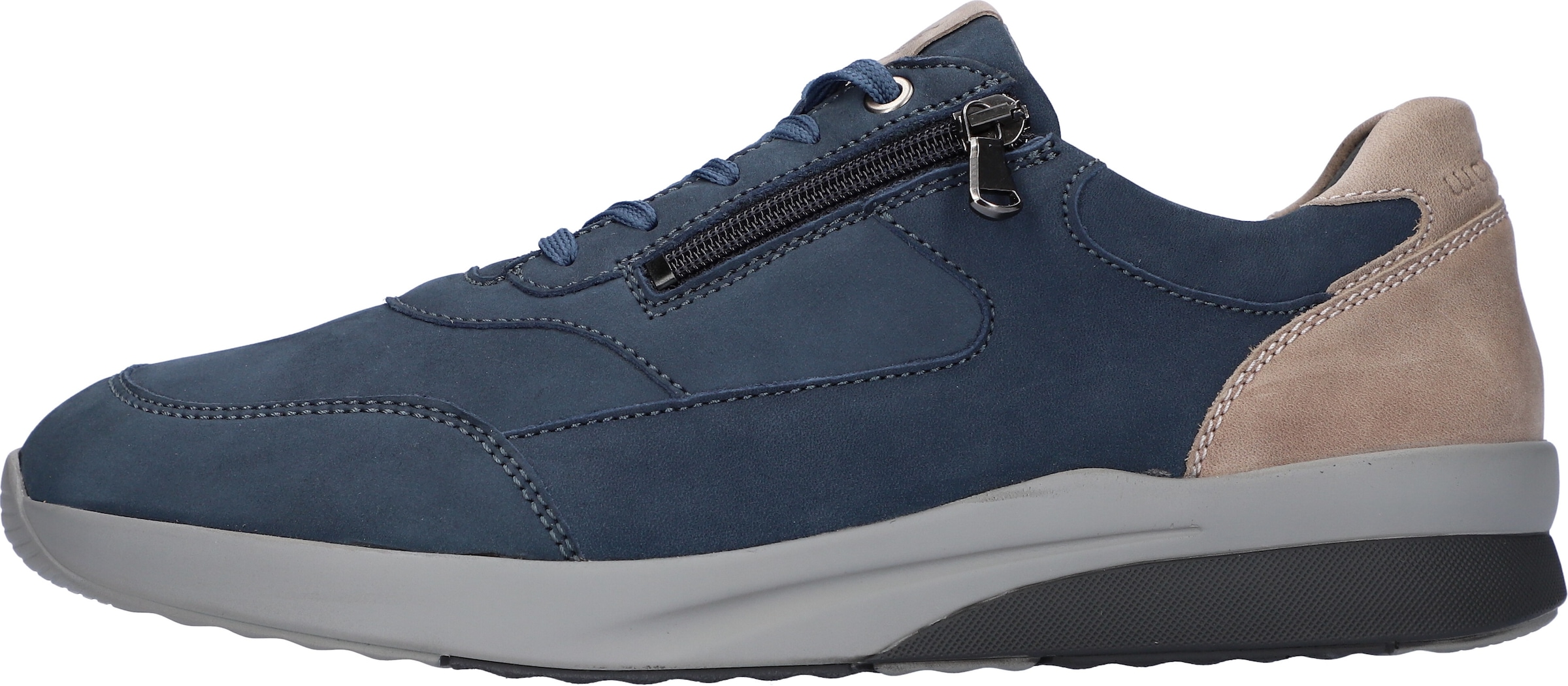 Waldläufer Sneaker »K-Fabian«, mit Reissverschluss, H-Weite, Freizeitschuh, Halbschuh, Schnürschuh