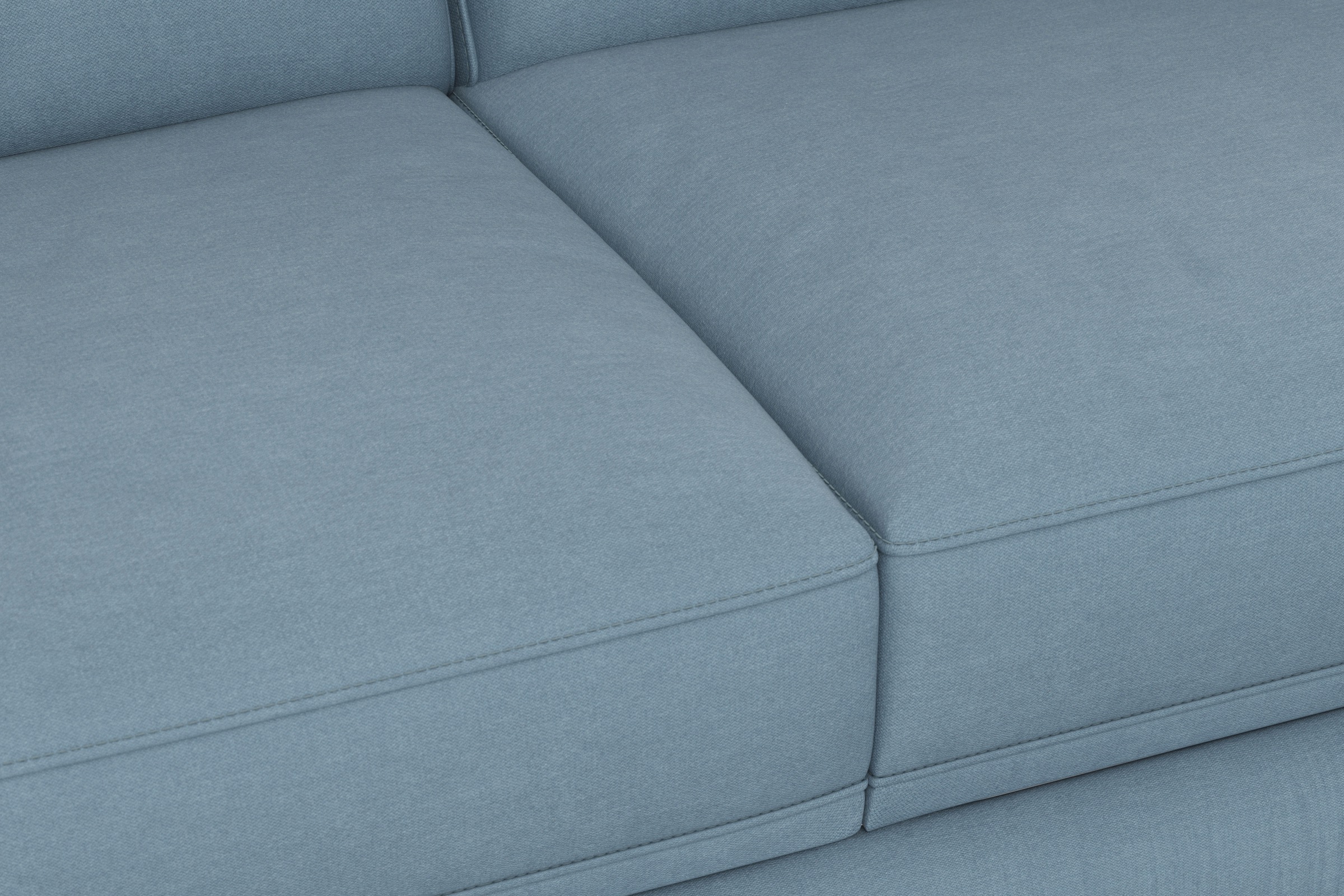 sit&more Ecksofa »Dundee L-Form«, mit Federkern und Edelstahlfüssen, wahlweise mit Kopfteilverstellung