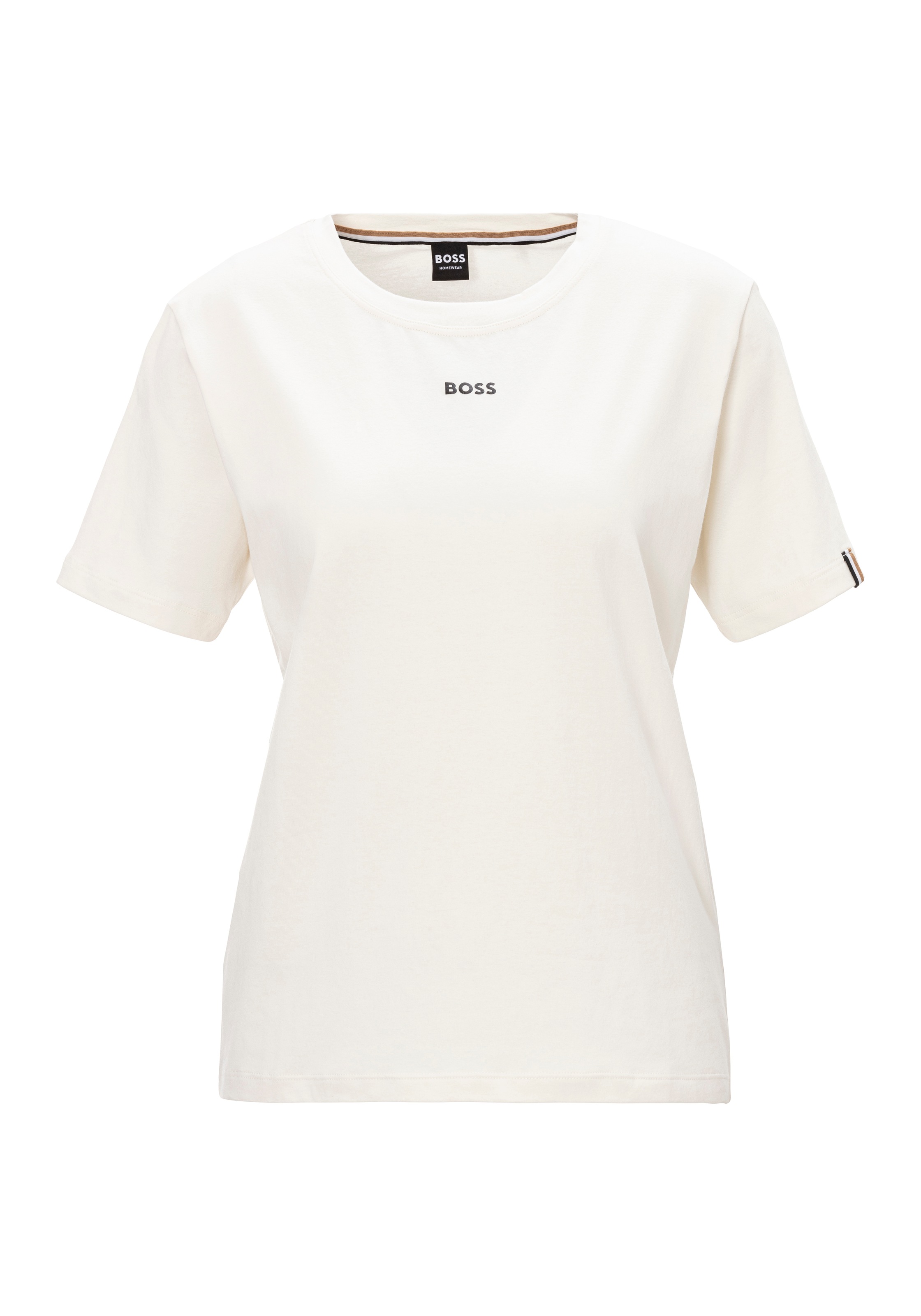 BOSS T-Shirt »CI_T-Shirt«, mit BOSS Logo-Schriftzug & Label