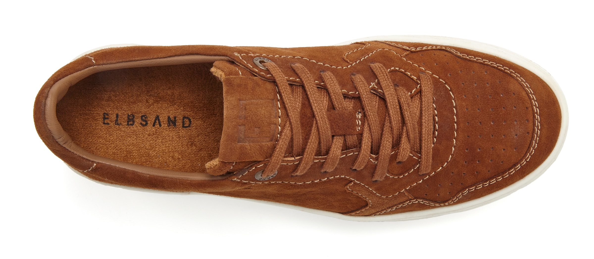 Elbsand Sneaker »Halbschuh, Schnürschuh, Turnschuh, Lederschuh, Ledersneaker«  NEU Freizeitschuh, Schnürhalbschuh aus weichem Leder, Unisex