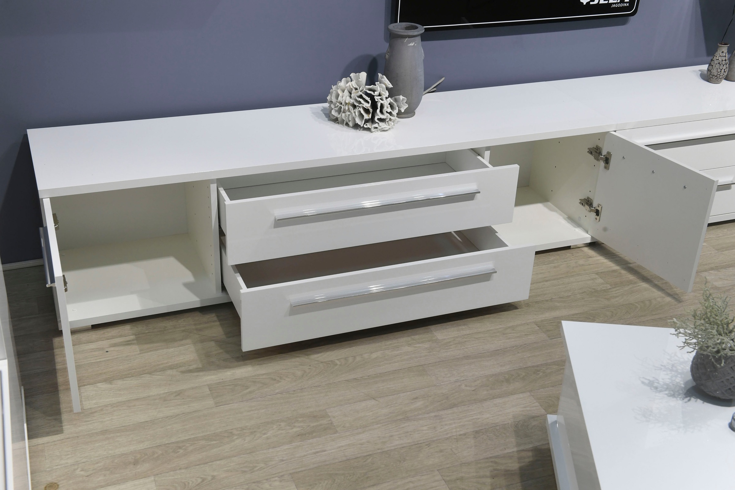 Image of Places of Style TV-Board »Piano«, Hochglanz UV lackiert, mit Soft-Close-Funktion bei Ackermann Versand Schweiz