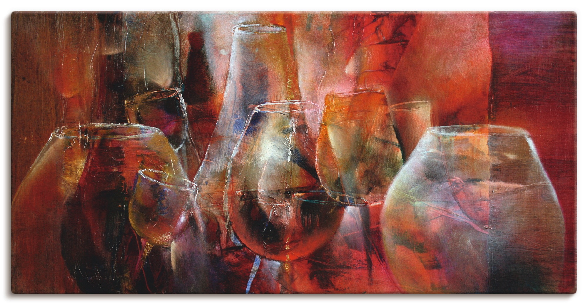 Image of Artland Wandbild »Party«, Arrangements, (1 St.), in vielen Grössen & Produktarten - Alubild / Outdoorbild für den Aussenbereich, Leinwandbild, Poster, Wandaufkleber / Wandtattoo auch für Badezimmer geeignet bei Ackermann Versand Schweiz