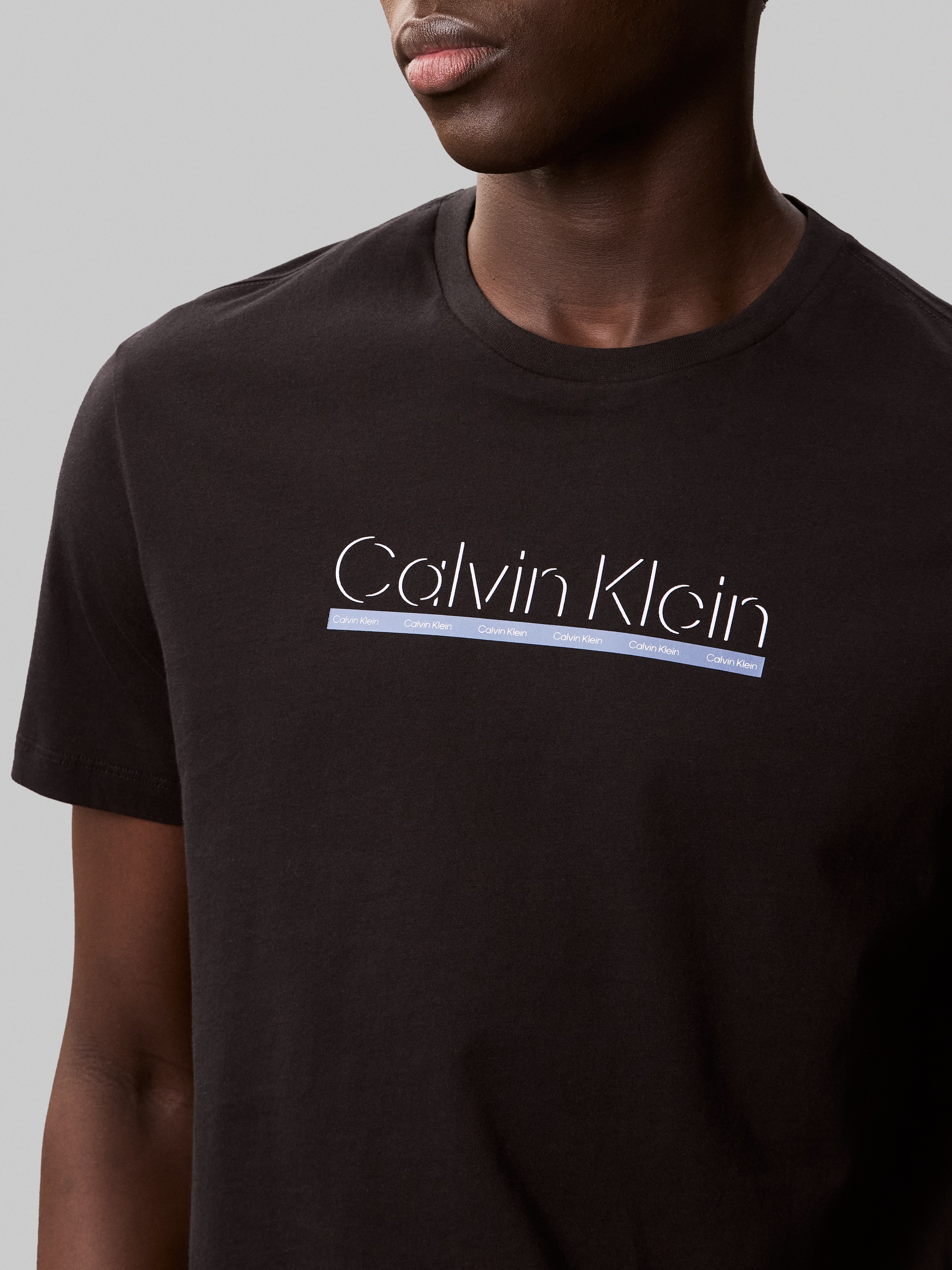 Calvin Klein T-shirt »SS 30s E SPRTSWR 2 G« mit Logo-Schriftzug