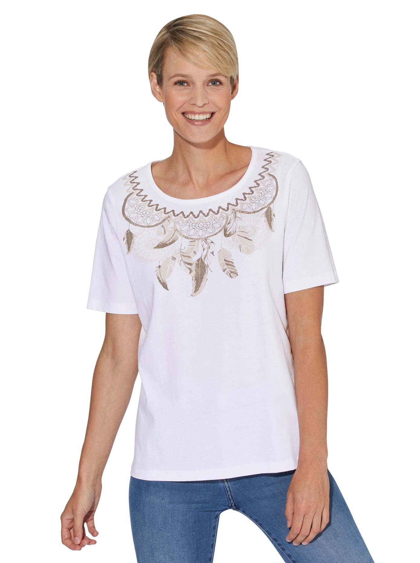 Image of Classic Basics Kurzarmshirt »Rundhals-Shirt«, (1 tlg.) bei Ackermann Versand Schweiz