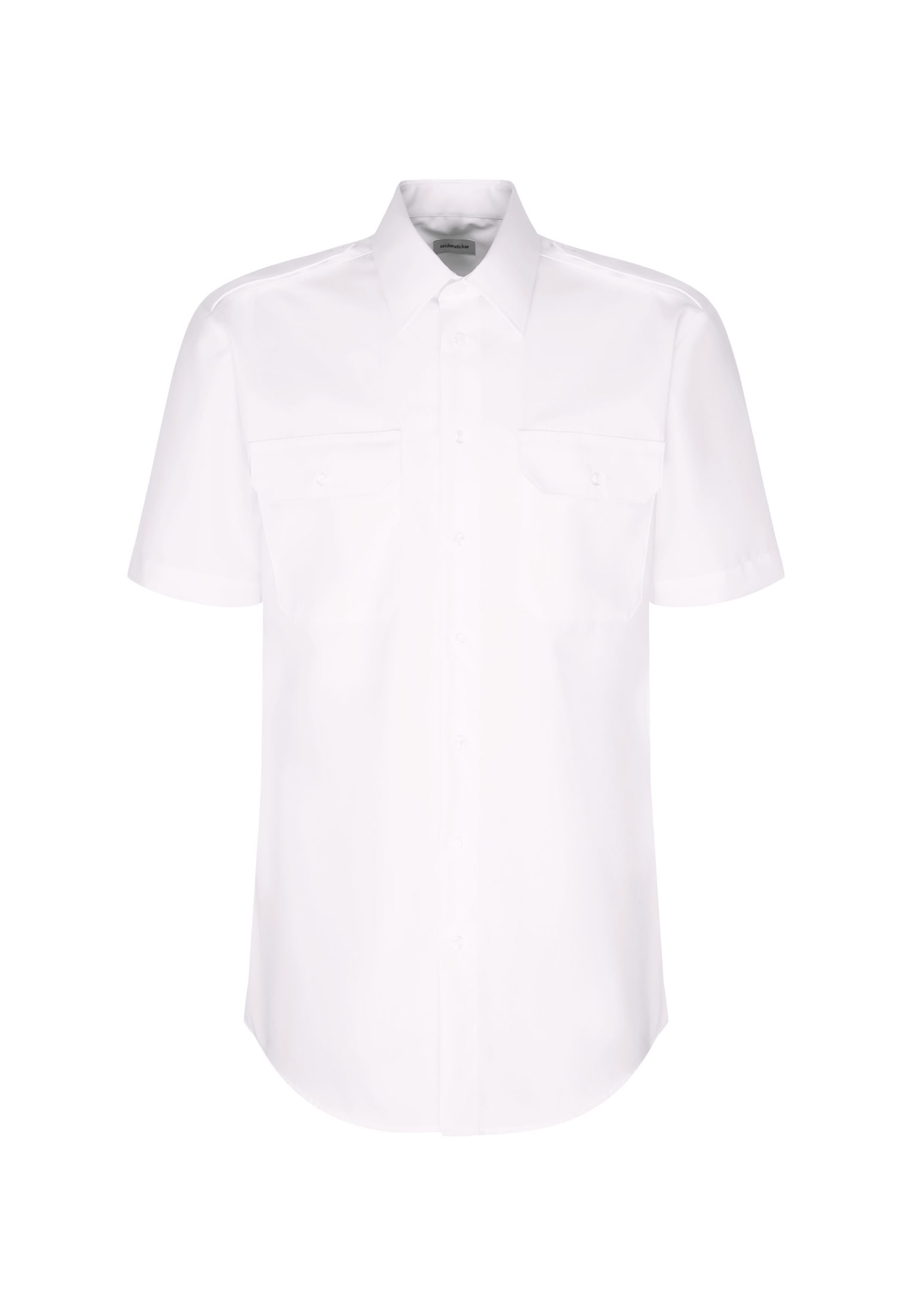 seidensticker Chemise de pilote »Pilotenhemd« col Kent 1/2 Regular uni