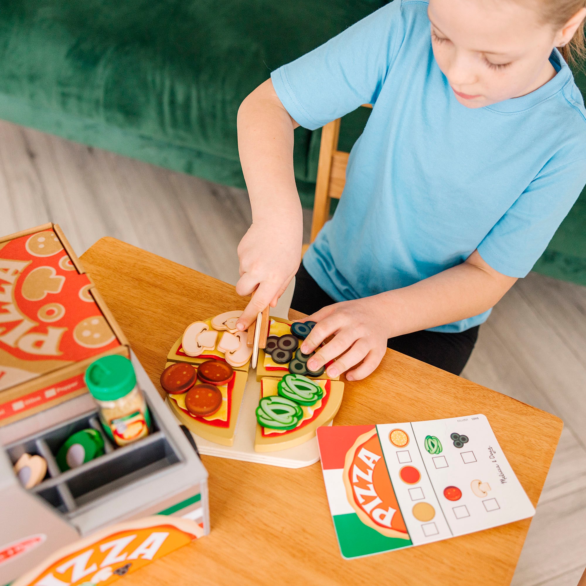 Spin Master Kaufladen »Melissa & Doug Holz-Pizzeria«