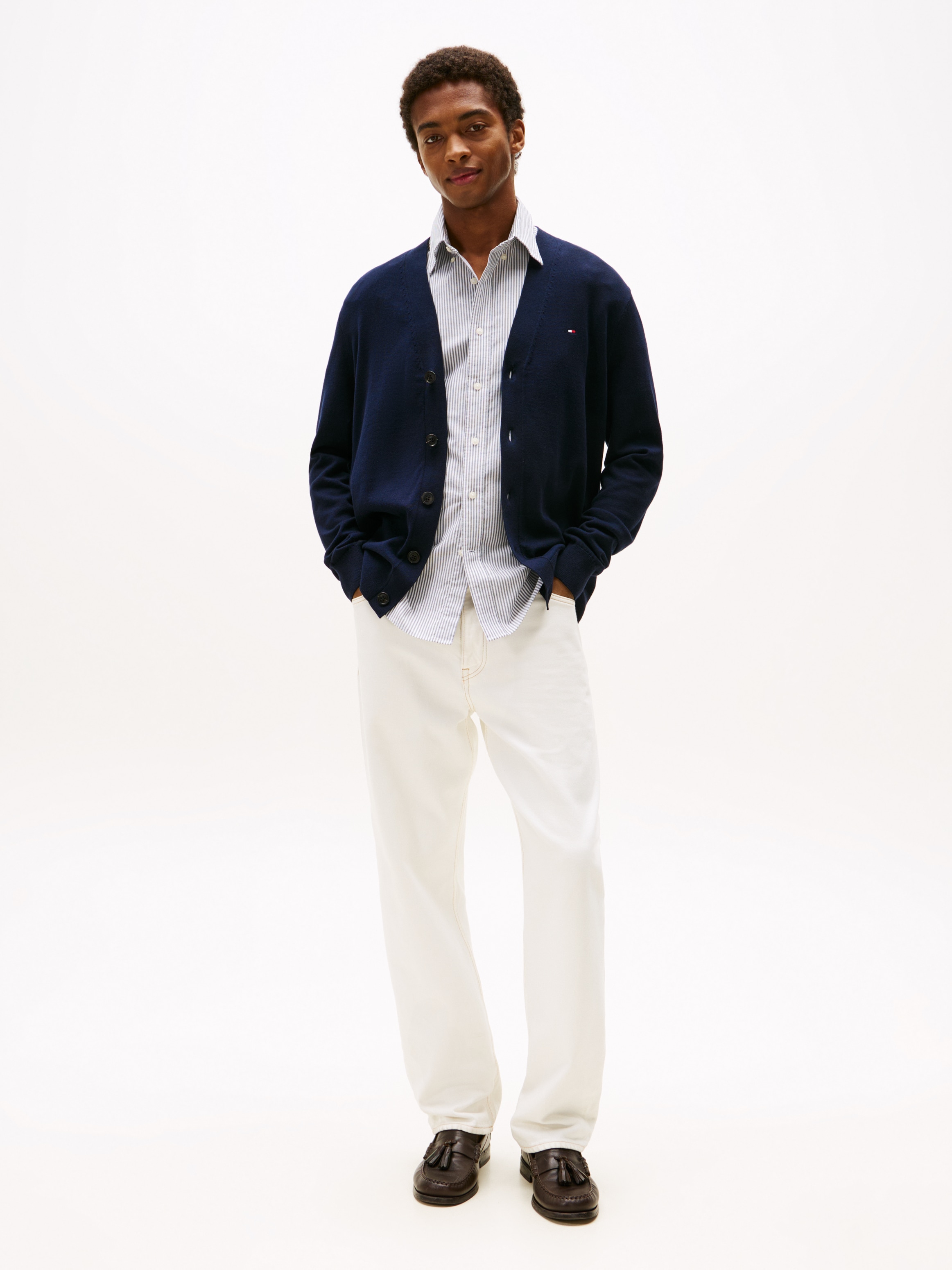 Tommy Hilfiger Strickjacke »ESSENTIAL COTTON CARDIGAN«