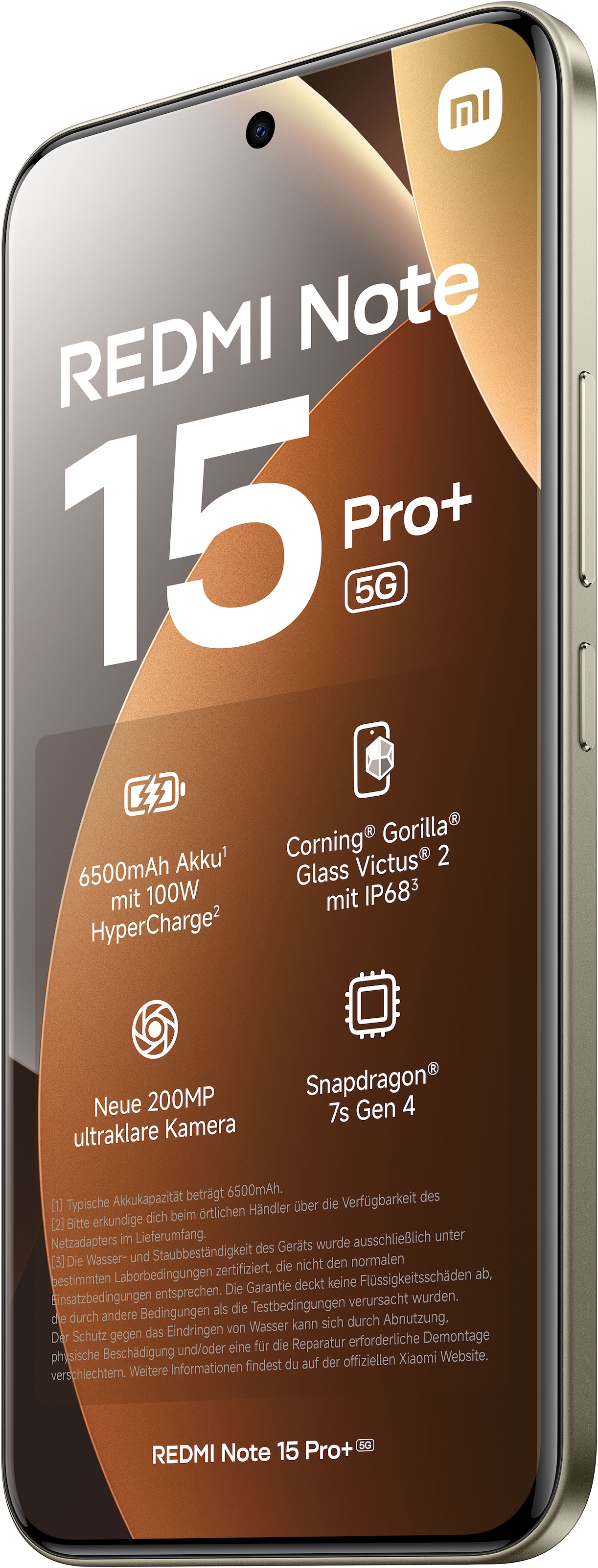 Xiaomi Smartphone »Redmi Note 15 Pro+ 5G 8+256« Moka brun
