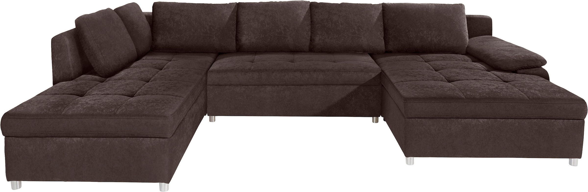 sit&more Wohnlandschaft »Labene U-Form« wahlweise mit Bettfunktion und Bettkasten