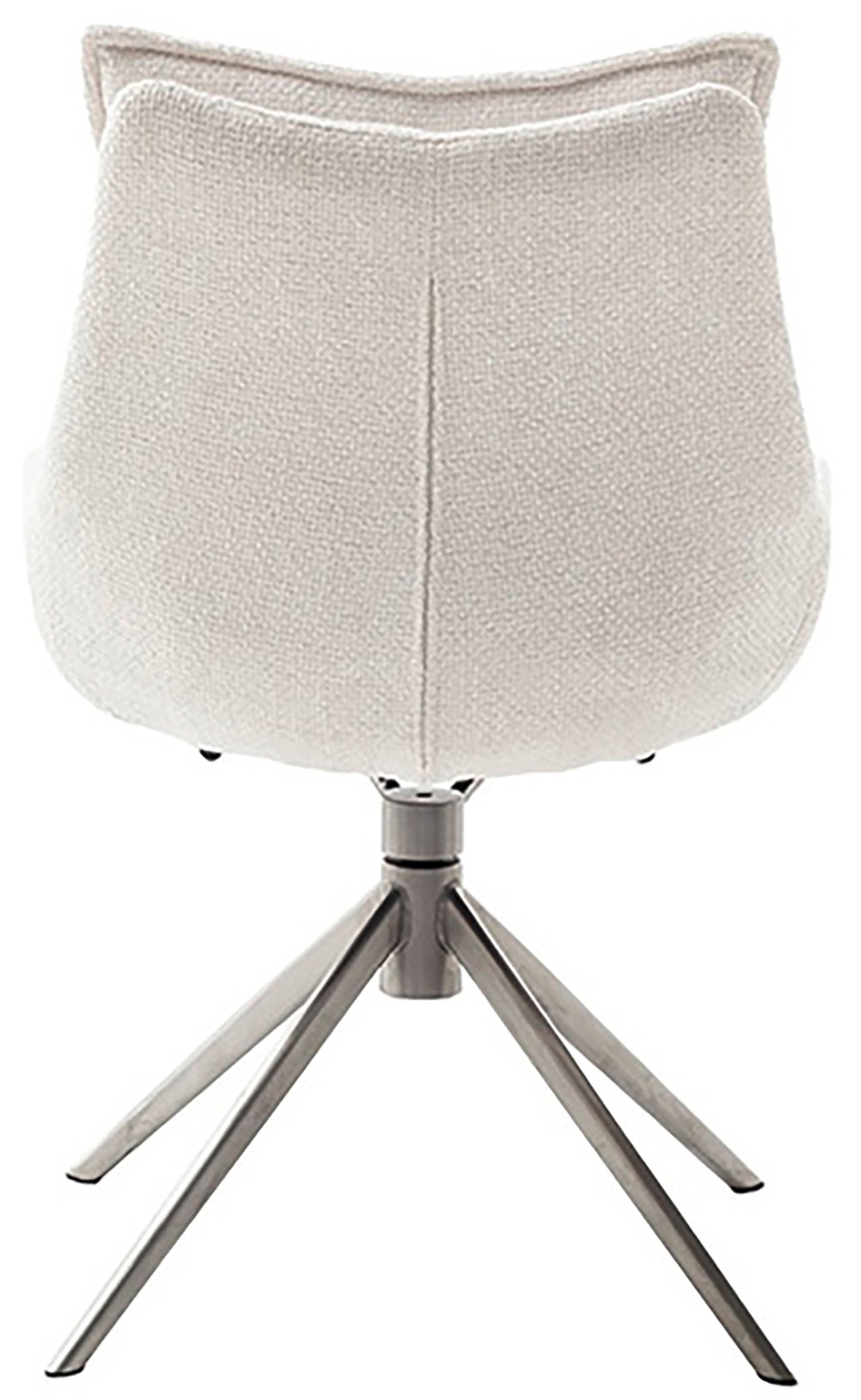 MCA furniture Esszimmerstuhl »PARKER«, Strukturstoff, (2er-Set), drehbar 360°, Dreh- & Schwingfunktion, Belastbarkeit 120 kg