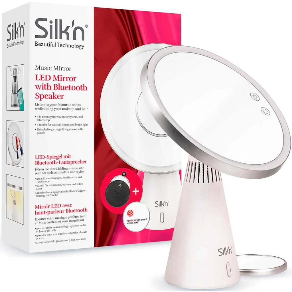 Silk'n LED-Lichtspiegel »Music Mirror«