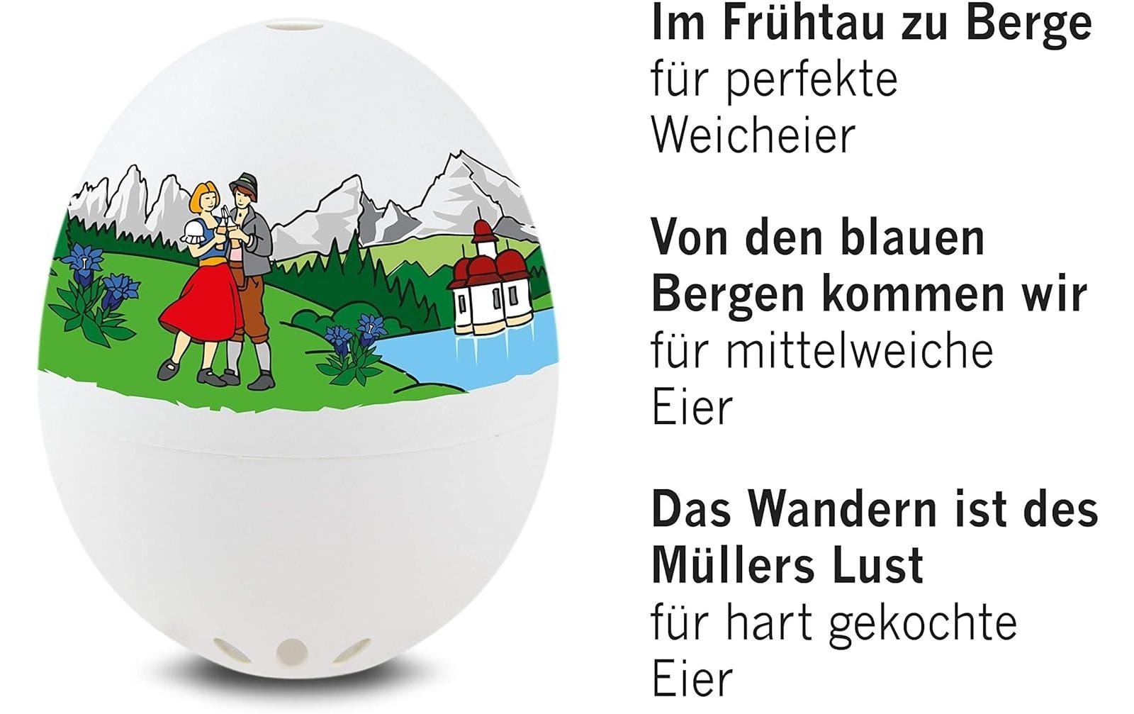   Küchentimer »PiepEi Singende Eieruhr Berg«