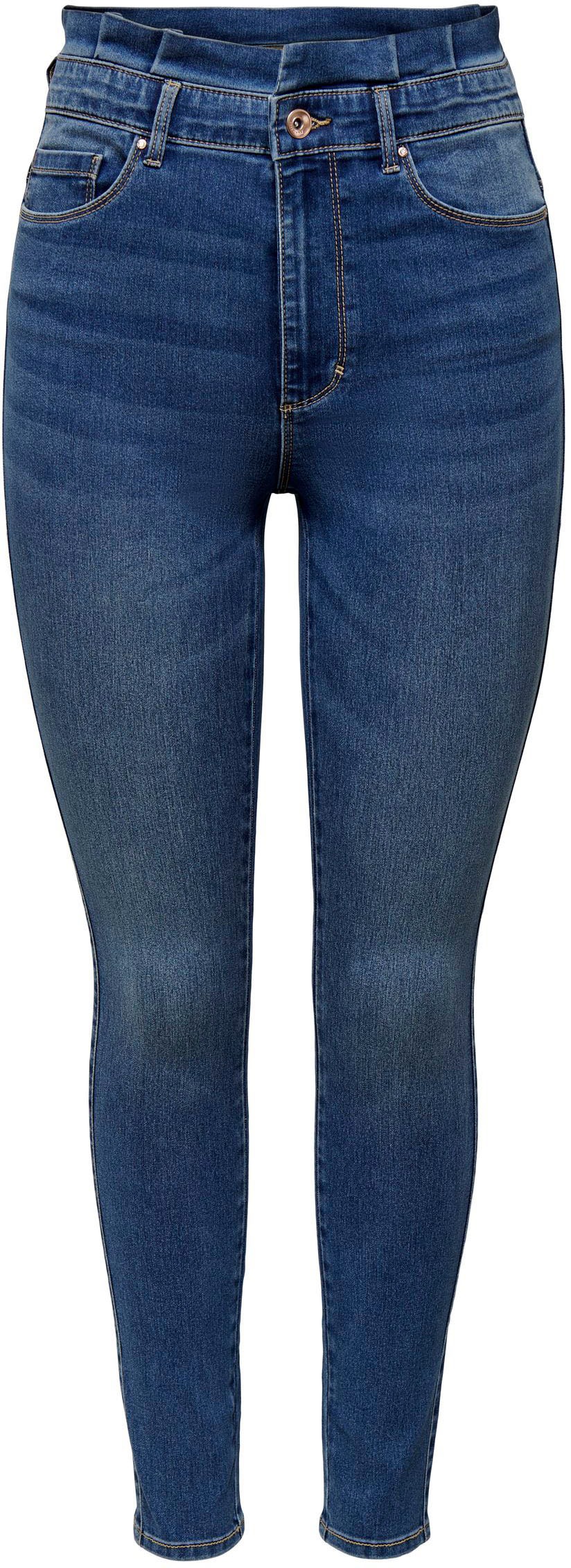 Image of Only Skinny-fit-Jeans »ONLROYAL LIFE HW SK ANK PAPERBAG«, mit Paperbag Bund bei Ackermann Versand Schweiz