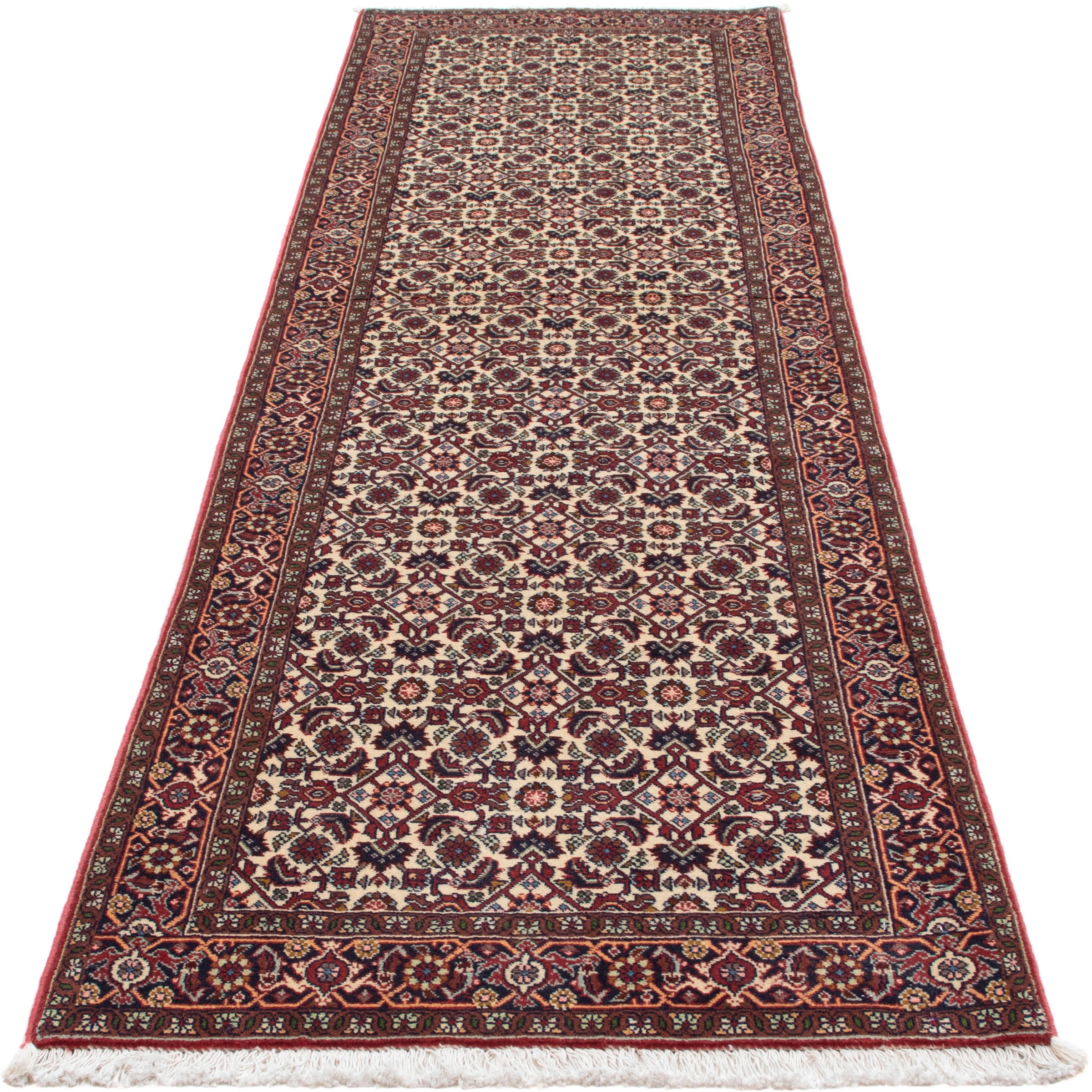 Image of morgenland Orientteppich »Perser - Bidjar - 291 x 80 cm - beige«, rechteckig, 15 mm Höhe, Wohnzimmer, Handgeknüpft, Einzelstück mit Zertifikat bei Ackermann Versand Schweiz