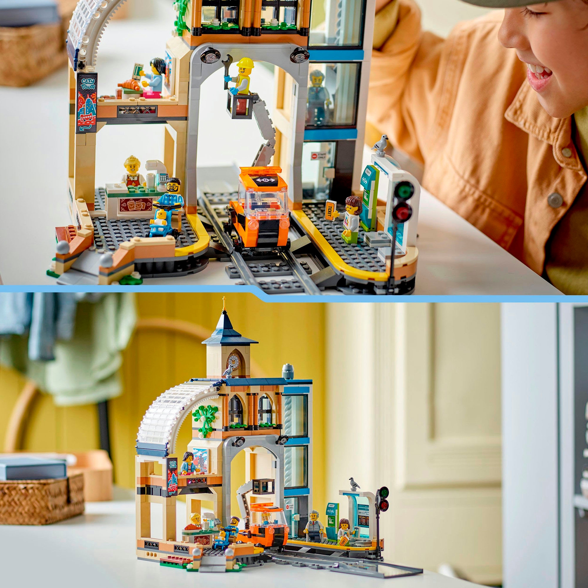 LEGO® Pions de construction »Hauptbahnhof (60469), LEGO City« Made in Europe