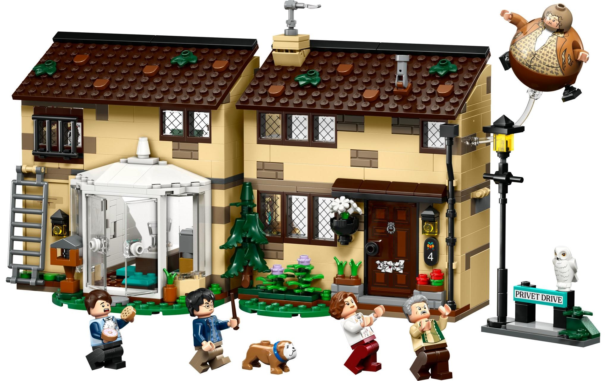 LEGO® Spielbausteine »Harry Potter Ligusterweg: Tante Magdas Besuch 76451«, (639 St.)