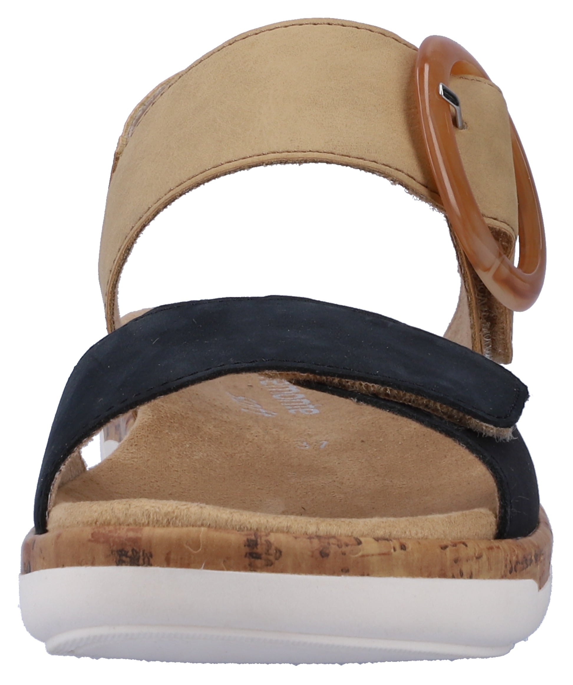 Remonte Sandales compensées  chaussure d'été, sandale à brides, fermetures pratiques à scratch