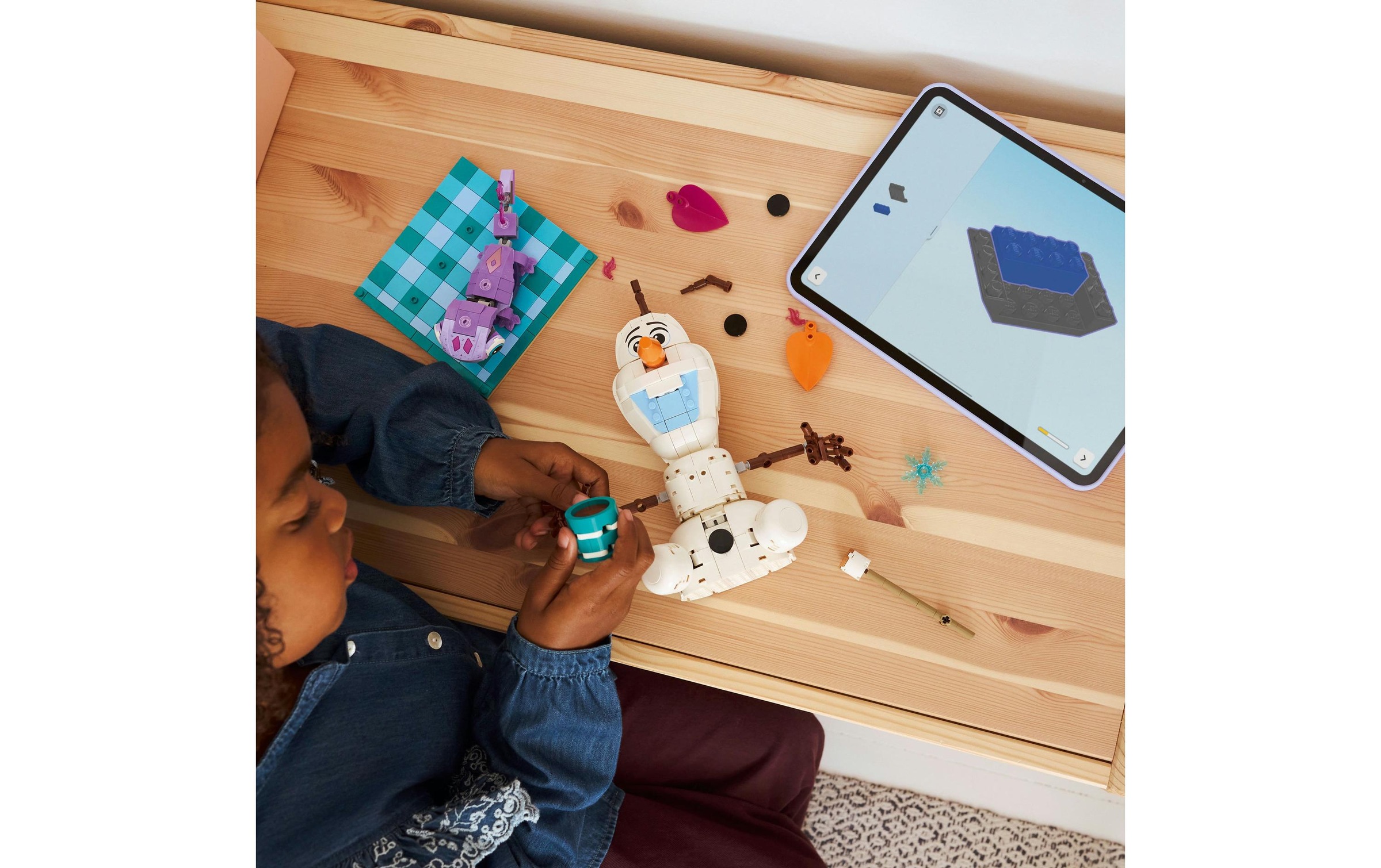   Konstruktionsspielsteine »Disney Princess Picknickspass mit Olaf und Bruni 43287« Kategorie: Film