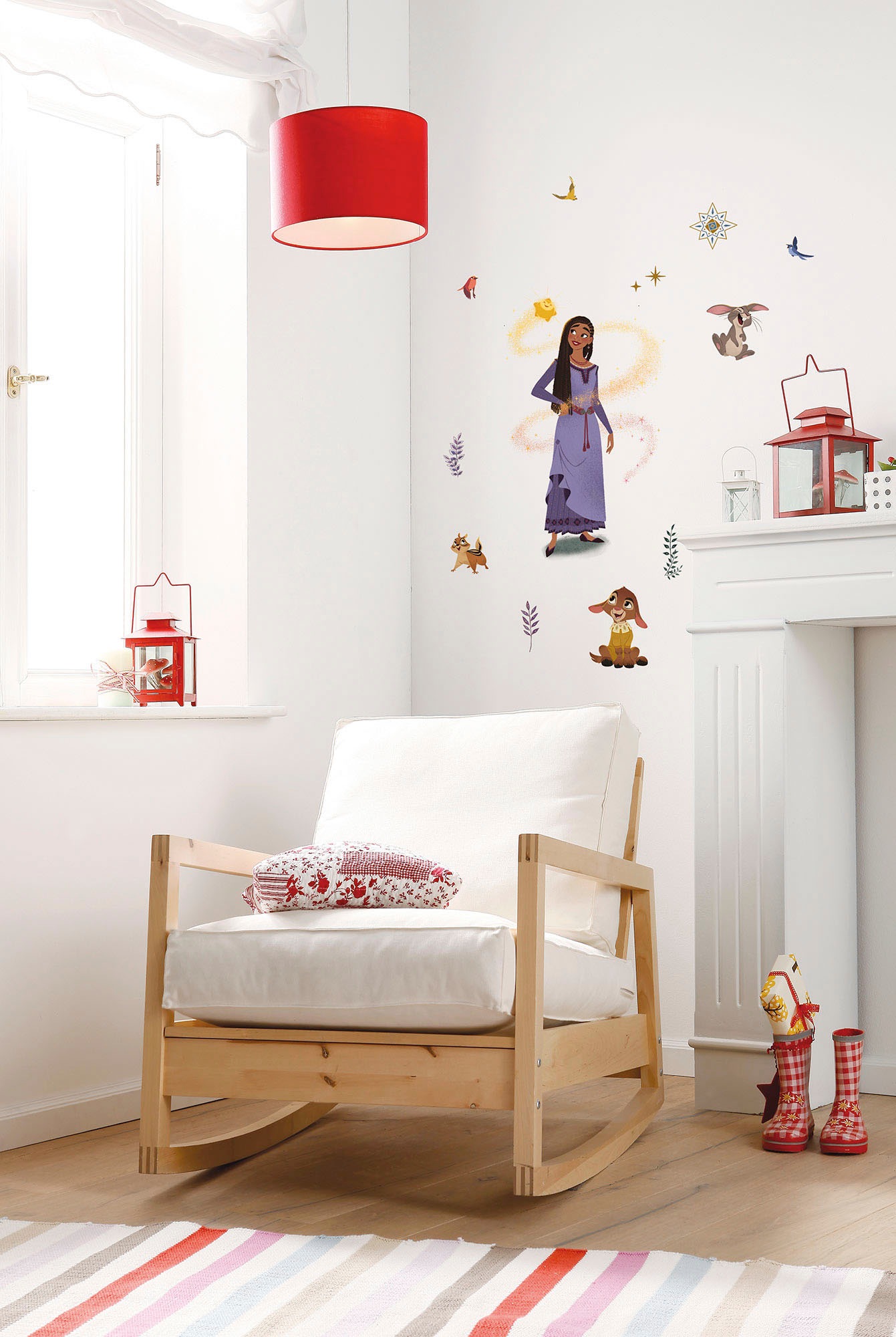 Image of Komar Wandtattoo "Stardust - Grösse 50 x 70 cm" selbstklebend, Wandsticker, Kinderzimmer