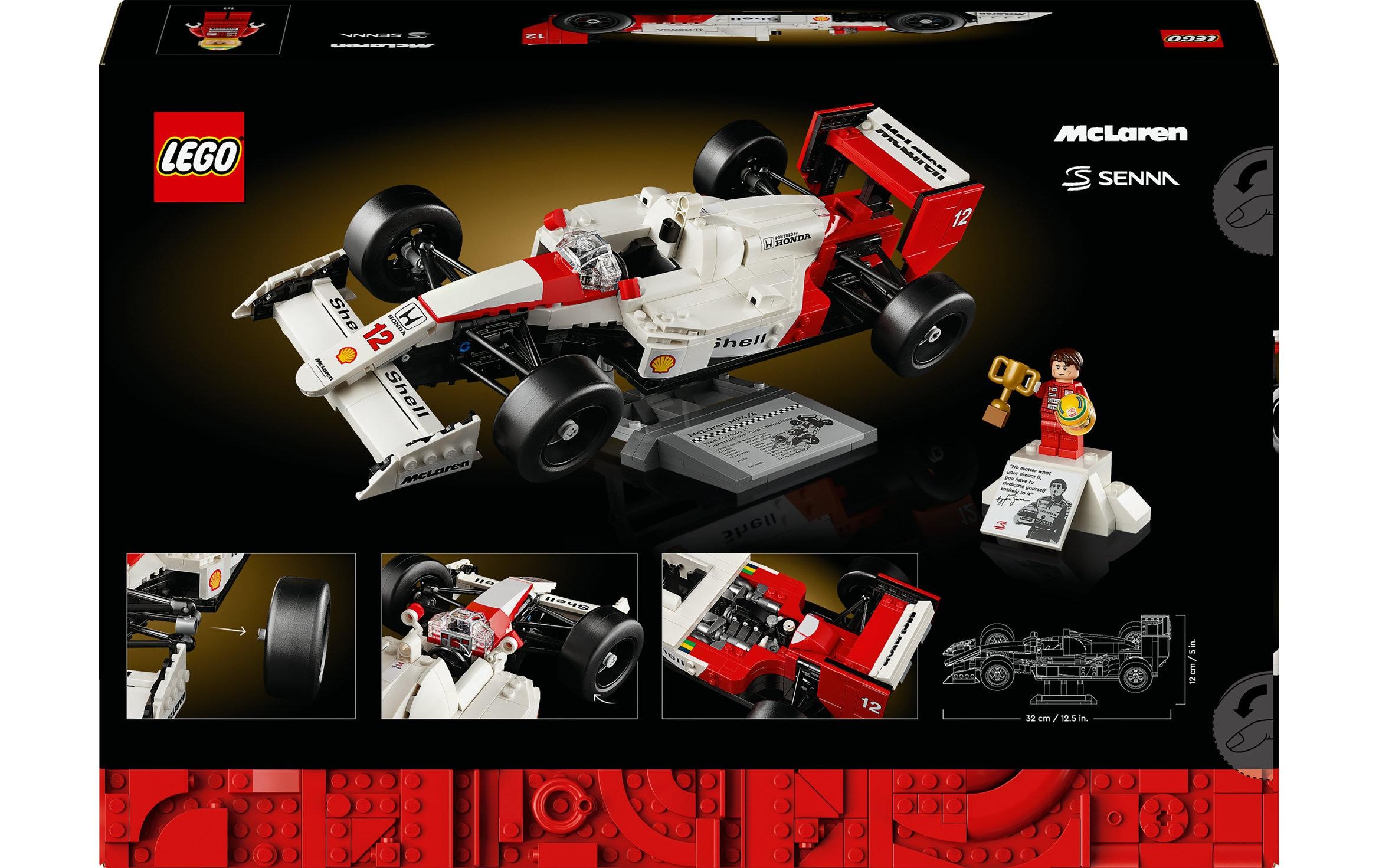 LEGO® Briques de jeu »Icons McLaren MP4/4 & Ayrton Senna 10330«