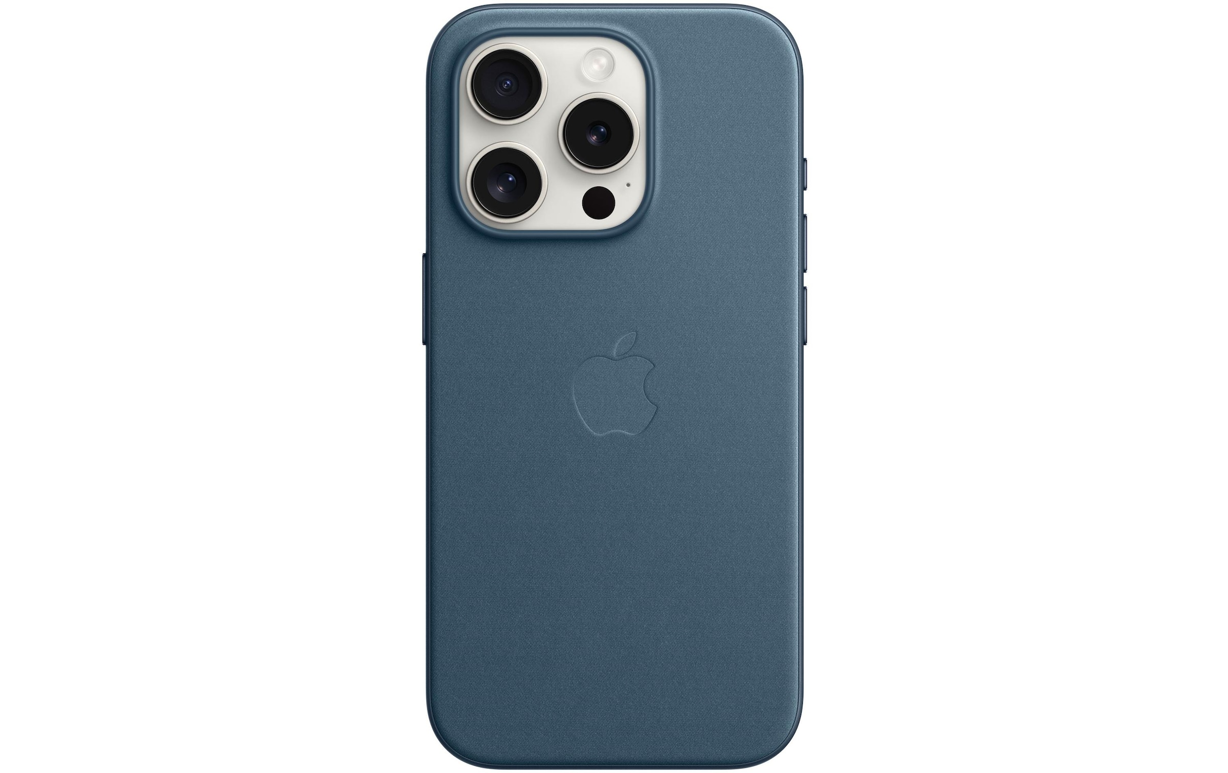 Apple Smartphone Feingewebe Case mit MagSafe, iPhone 15 Pro, Pazifikblau