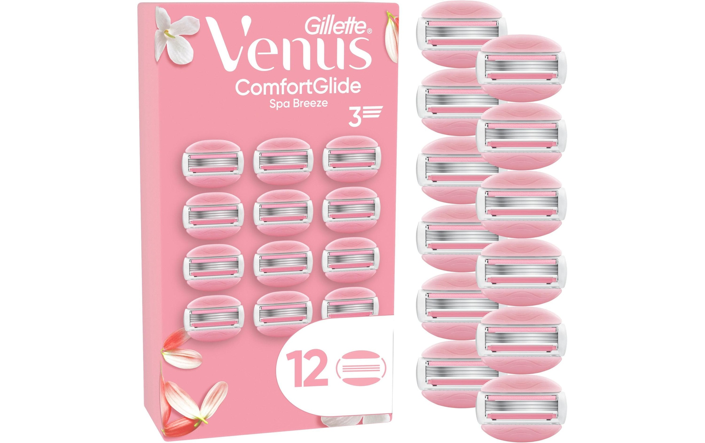 Image of Gillette Venus Rasierklingen "CG Spa Breeze 12 Stück"