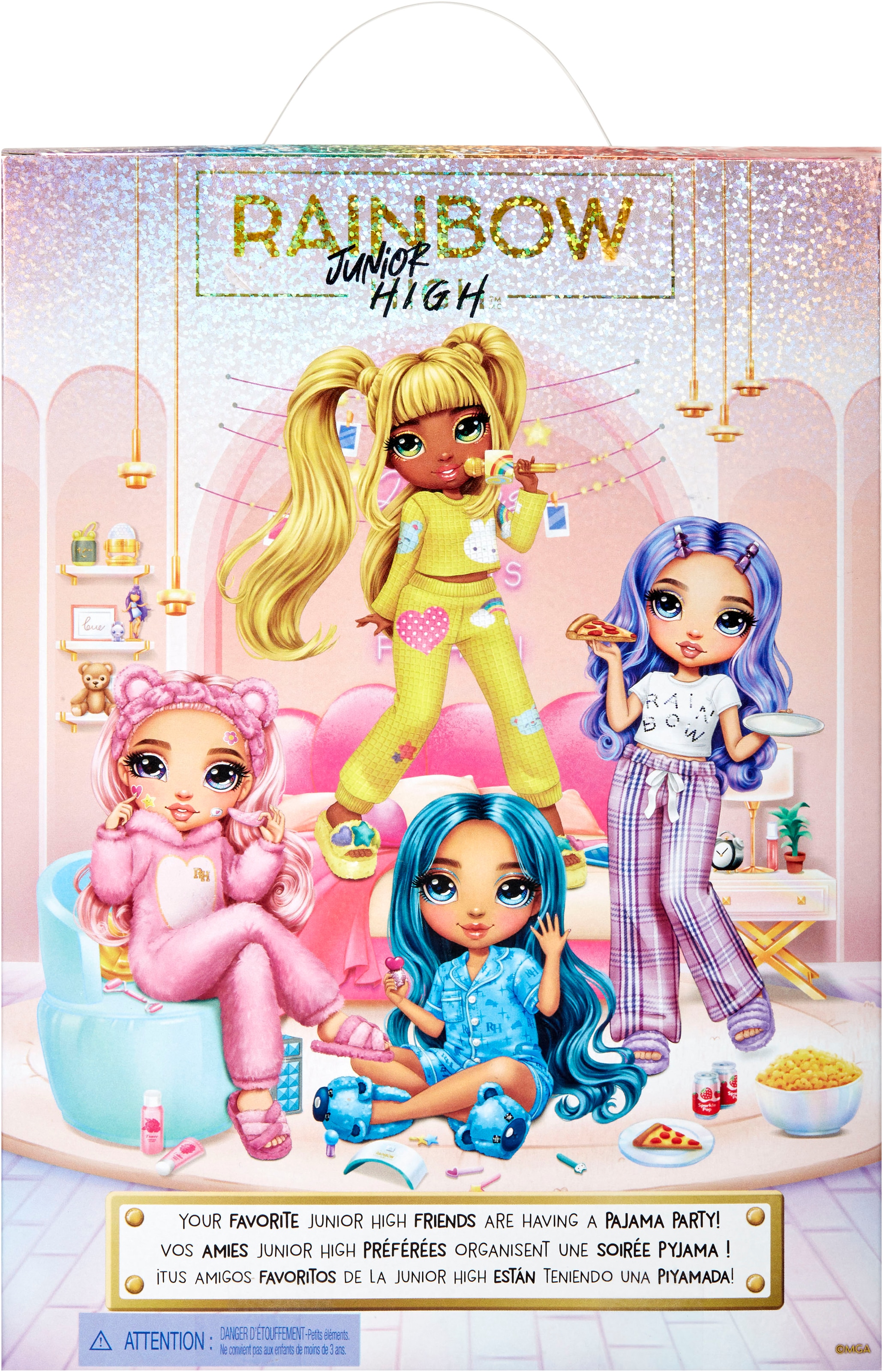 RAINBOW HIGH Poupée à habiller »Junior High PJ Party Fashion Doll Violet (Purple)«