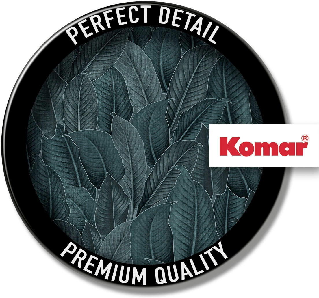 Komar Fototapete »Digitaldruck Vlies - Bain de Feuilles - Grösse 300 x 250 cm«, bedruckt, Wohnzimmer, Schlafzimmer