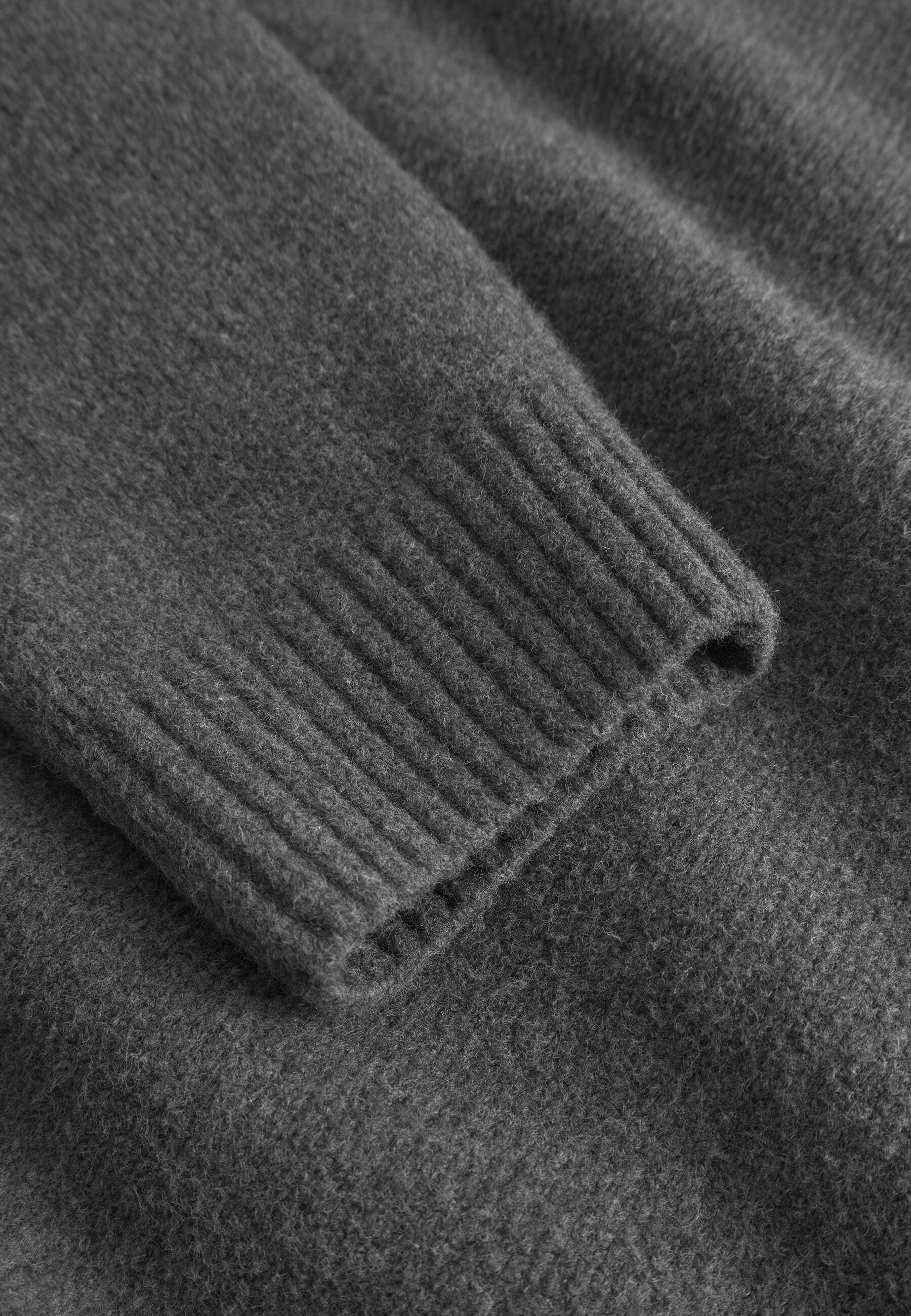 colours & sons Strickpullover »colours & sons Pullover Mock-Zip«