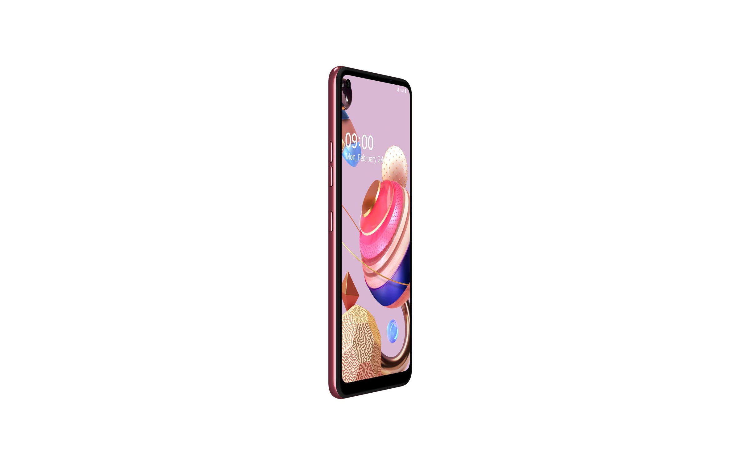 LG Smartphone »K51S«, pink