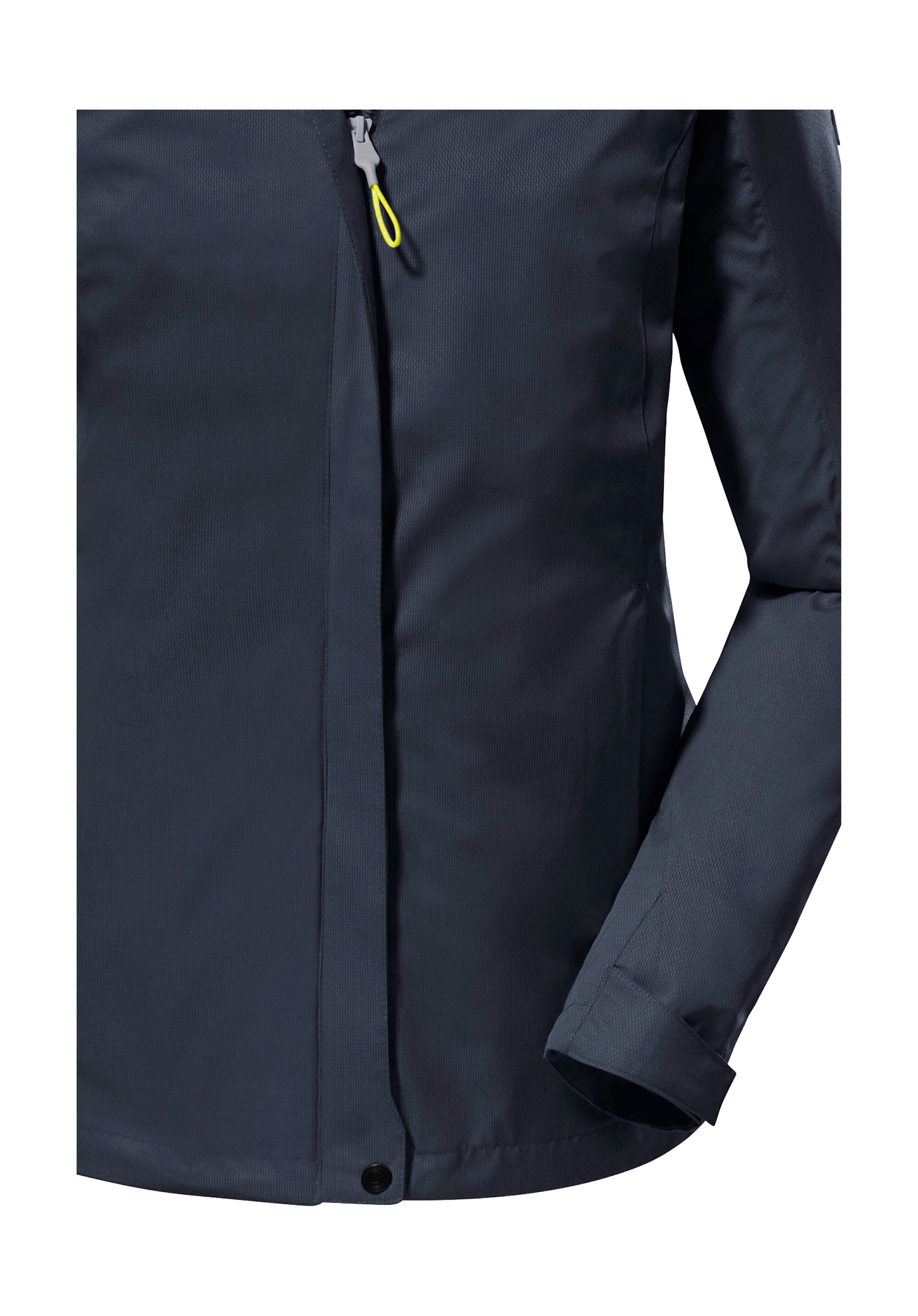Killtec Outdoorjacke »KOS 133 KG WMN JCKT«, wasserdichte Funktionsjacke in Kurzgrösse: verkürzte Ärmel u Rumpf