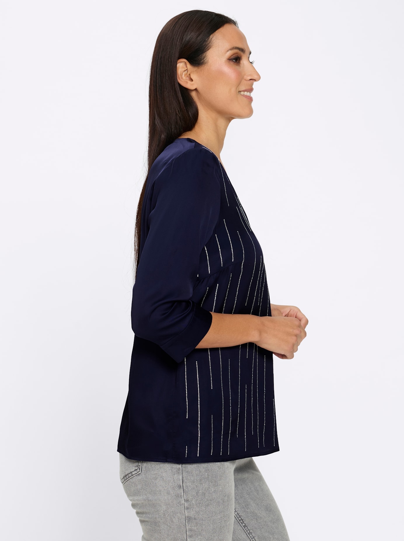 heine Satinbluse