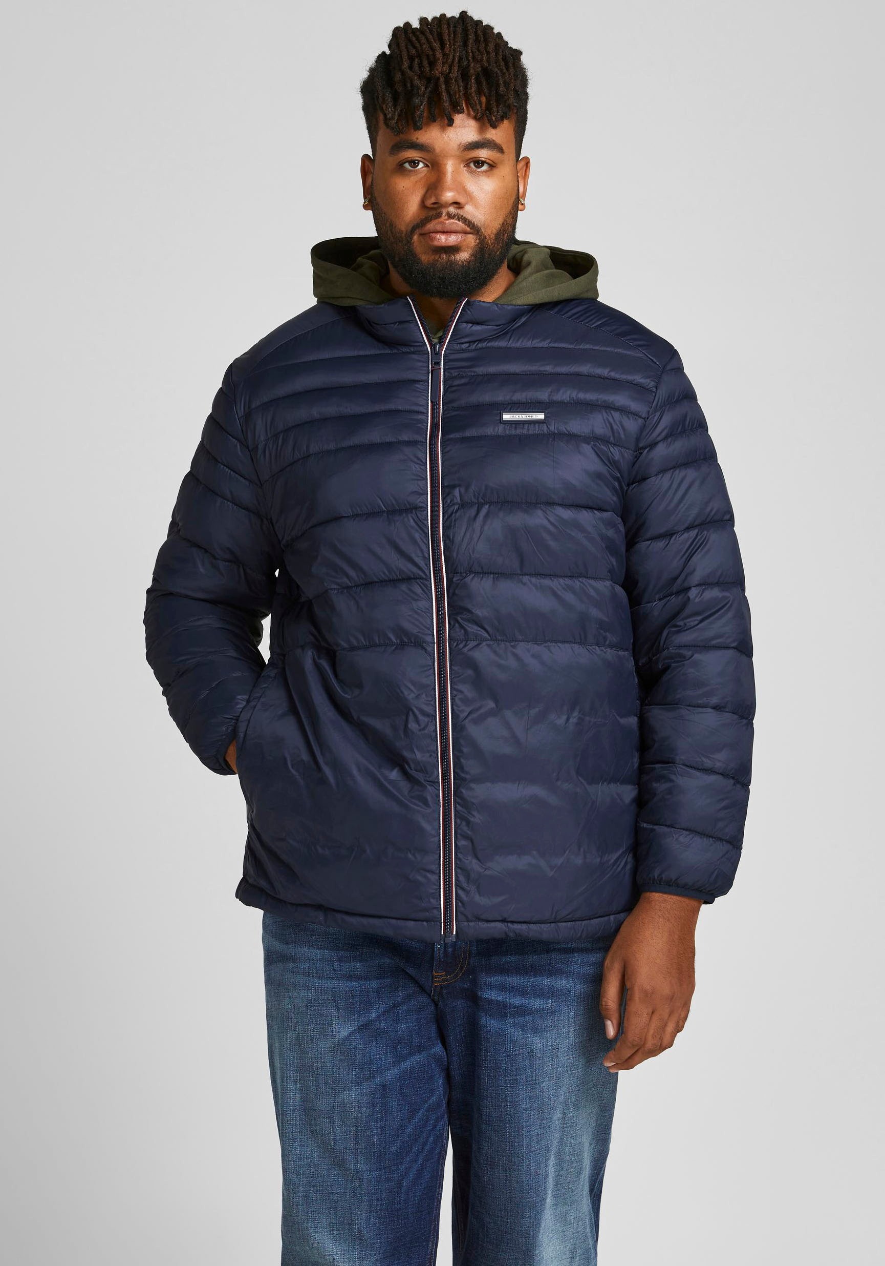 Image of Jack & Jones PlusSize Steppjacke »ACE PUFFER COLLAR«, Bis Grösse 6XL bei Ackermann Versand Schweiz