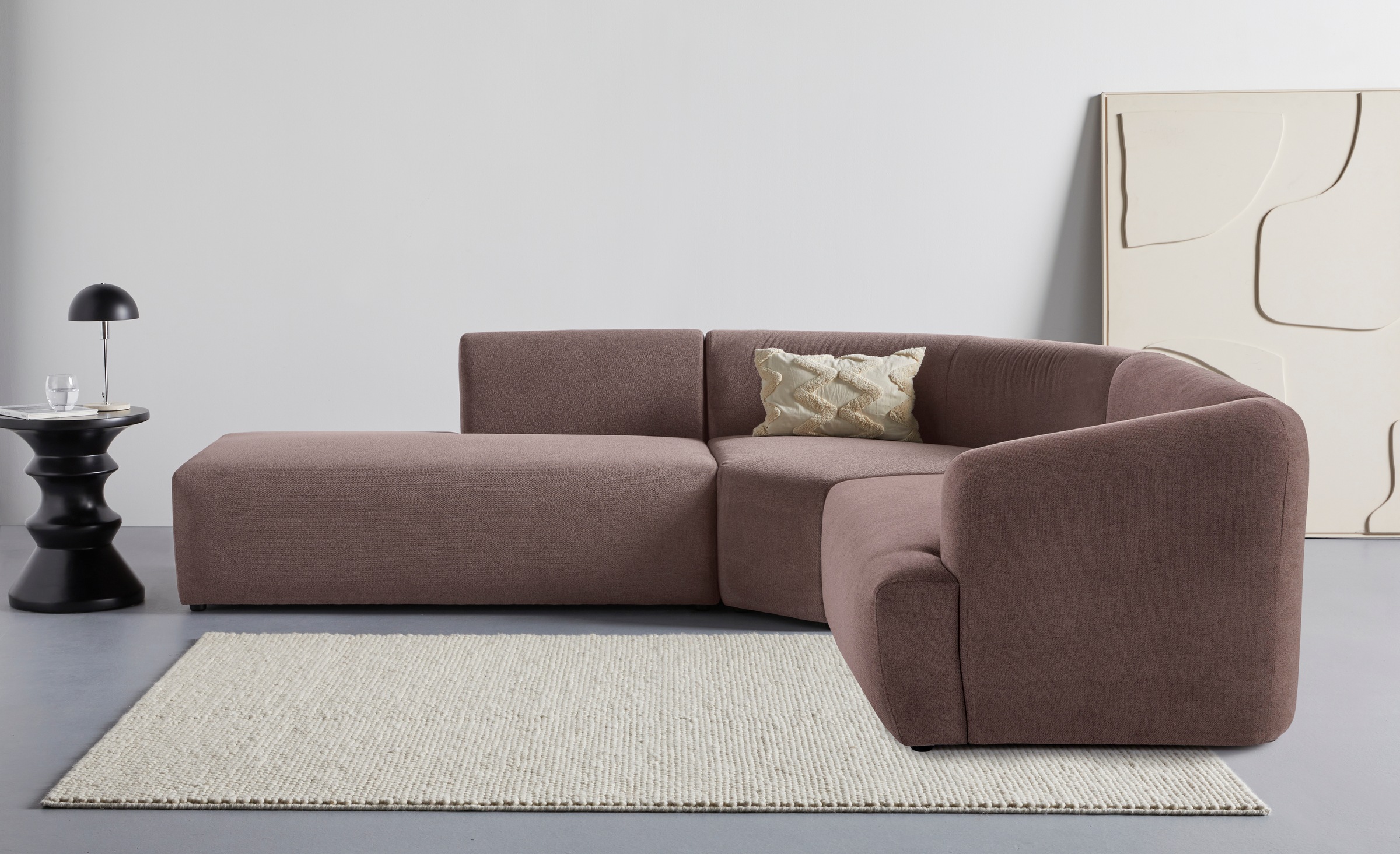 Image of LeGer Home by Lena Gercke Ecksofa "LYZA L-Form links/rechts, Modularsofa, Masse B/T/H: 211/267/74 cm" als Modul oder separat verwendbar, für individuelle Zusammenstellung