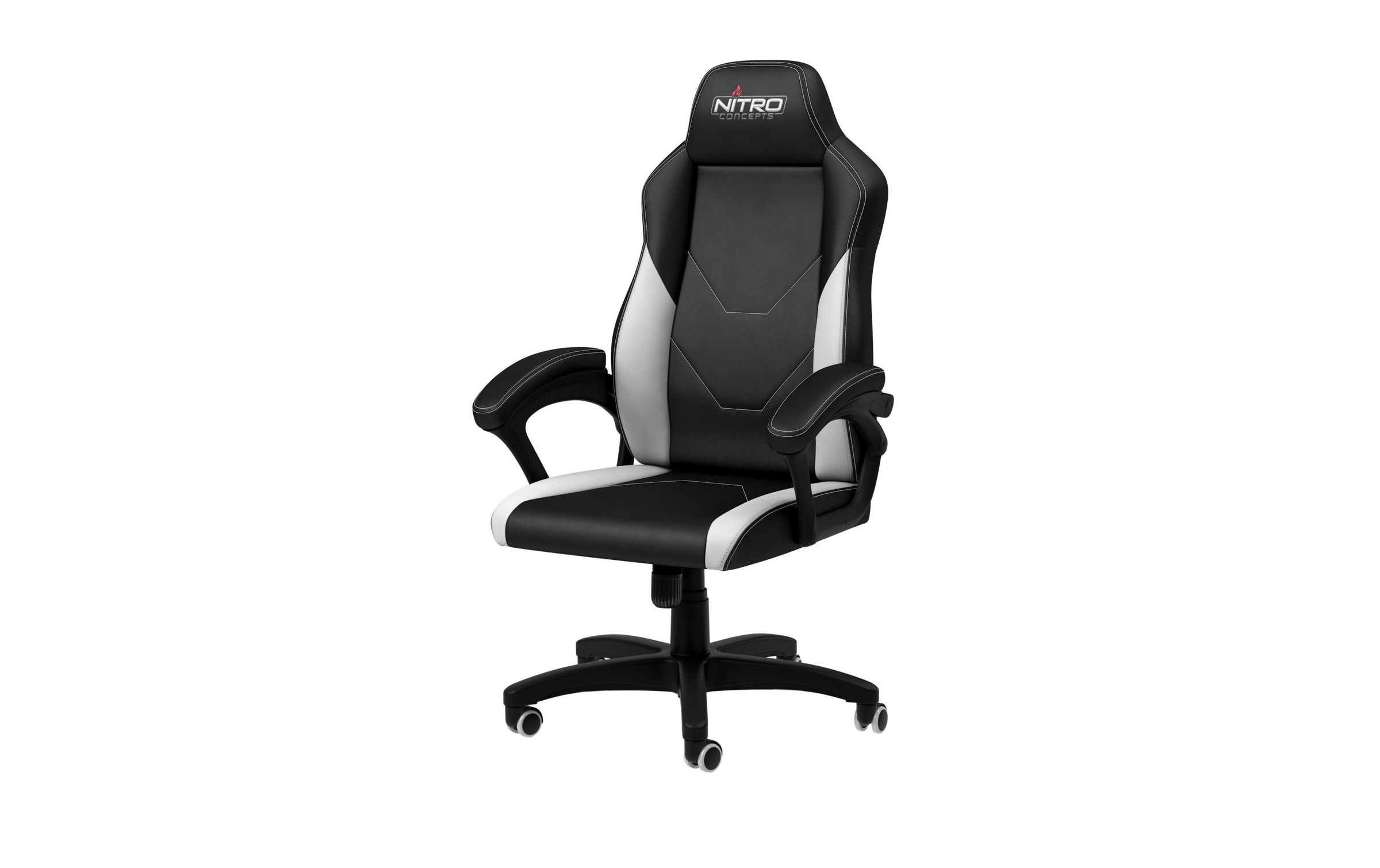 Image of NITRO CONCEPTS Gaming Chair »C100 Schwarz/Weiss« bei Ackermann Versand Schweiz