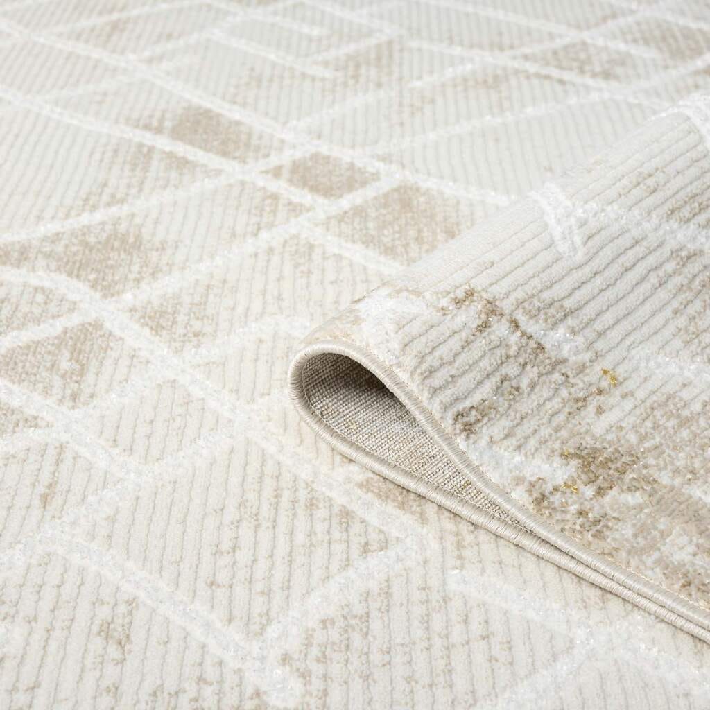 Carpet City Teppich »ANTIK215« rechteckig 10 mm Höhe Kurzflor, 3D-Optik, Klassisch-Modern für Wohnzimmer, Schlafzimmer