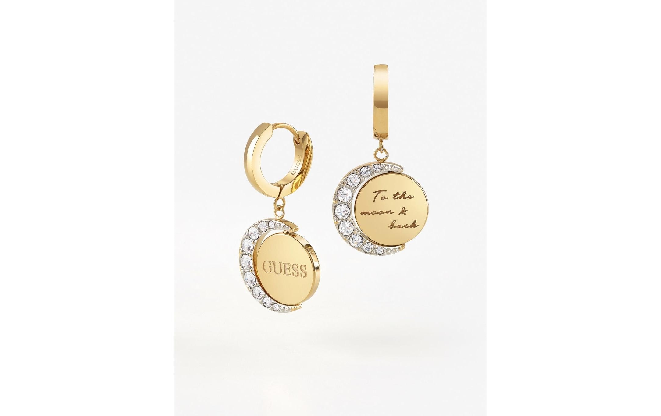 Image of Guess Paar Ohrhänger »Moon Phases Edelstah« bei Ackermann Versand Schweiz